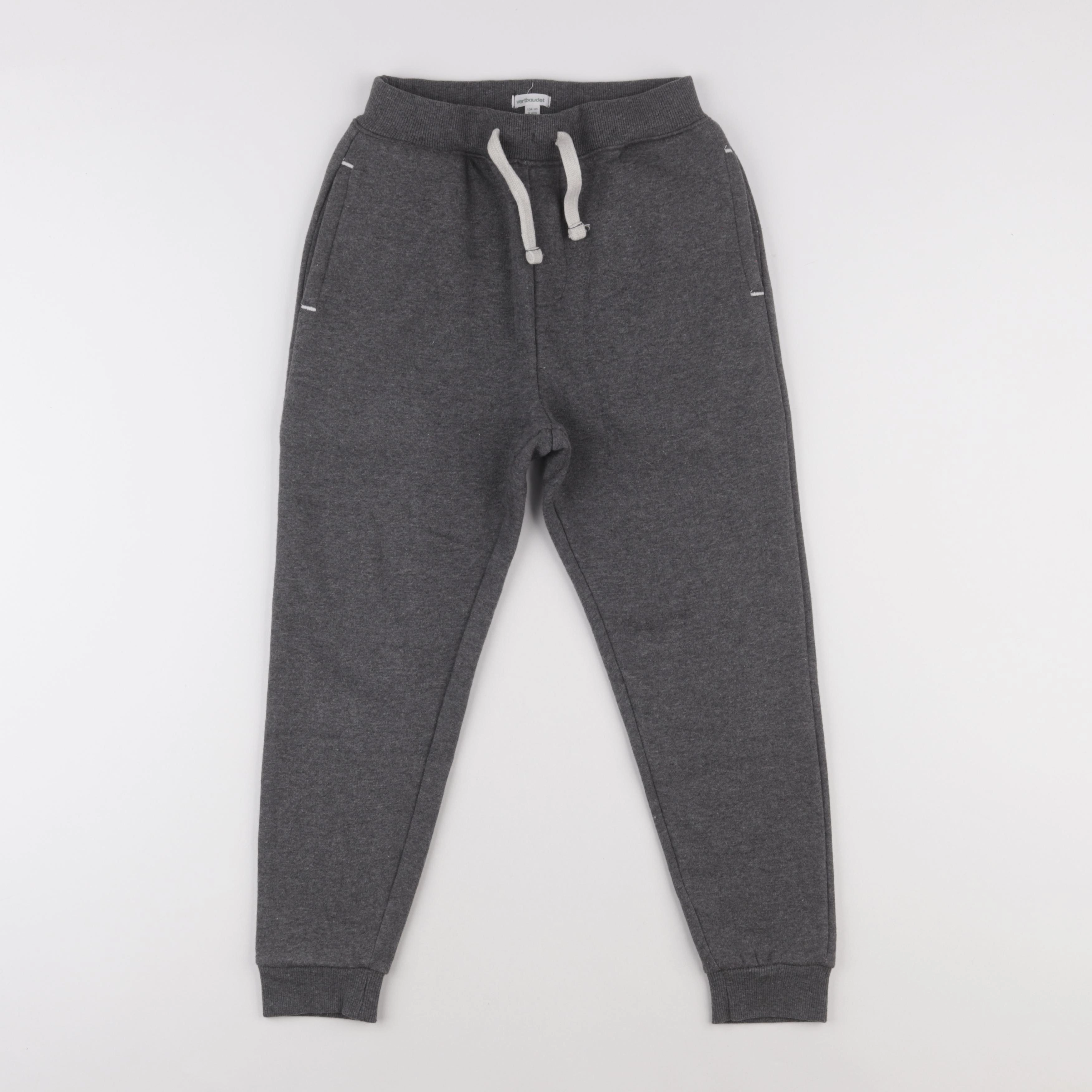 Vertbaudet - jogging gris - 9 ans