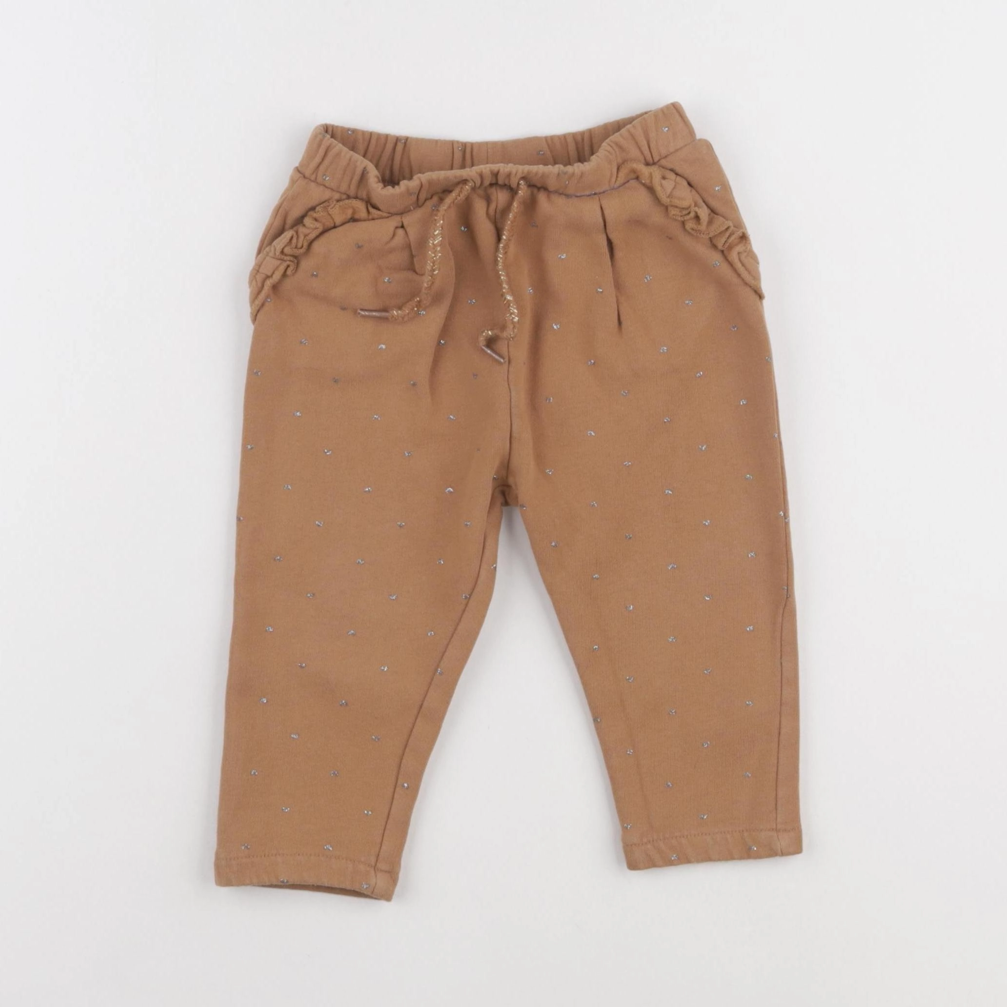 Vertbaudet - jogging marron - 18 mois
