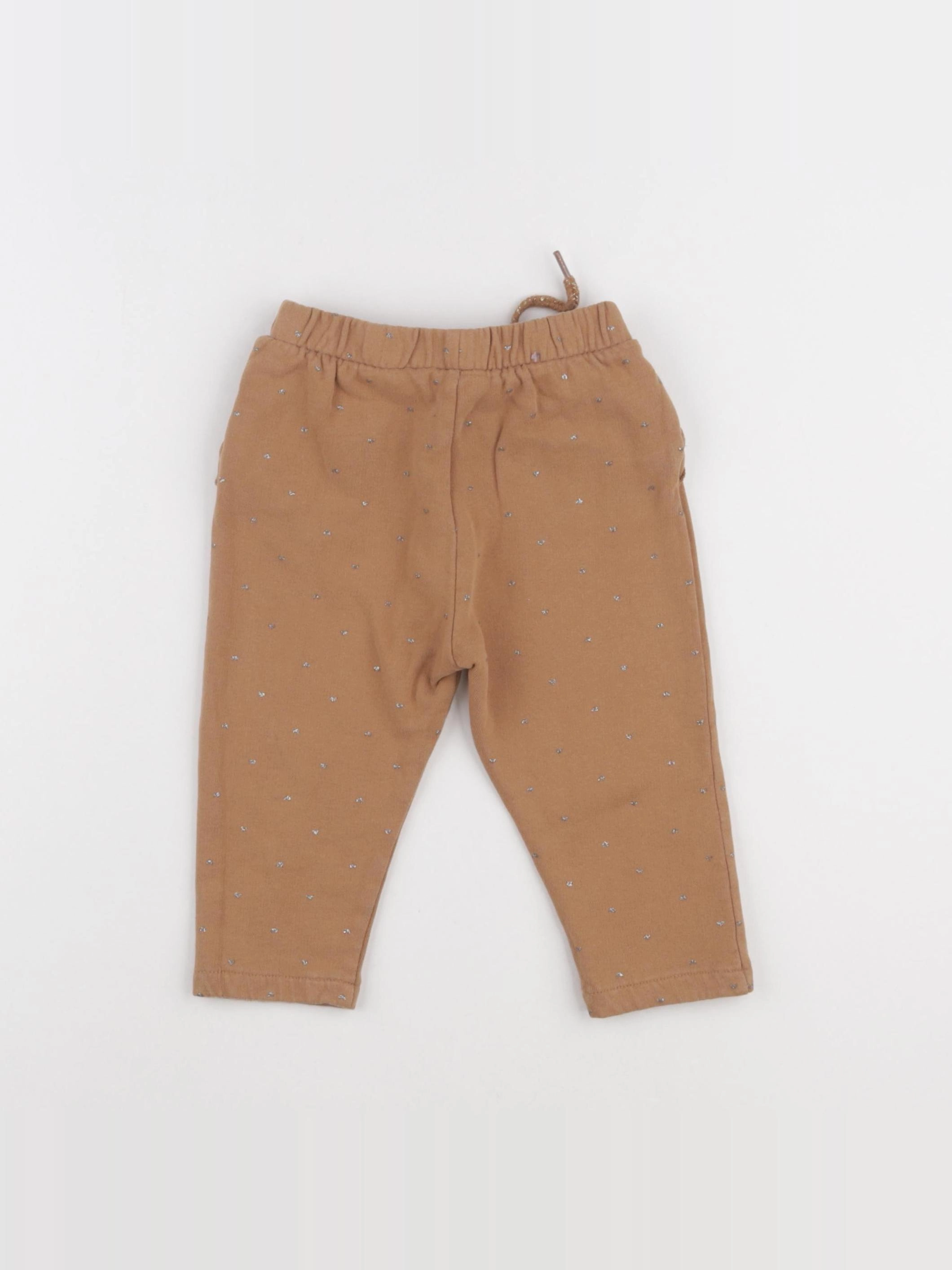 Vertbaudet - jogging marron - 18 mois
