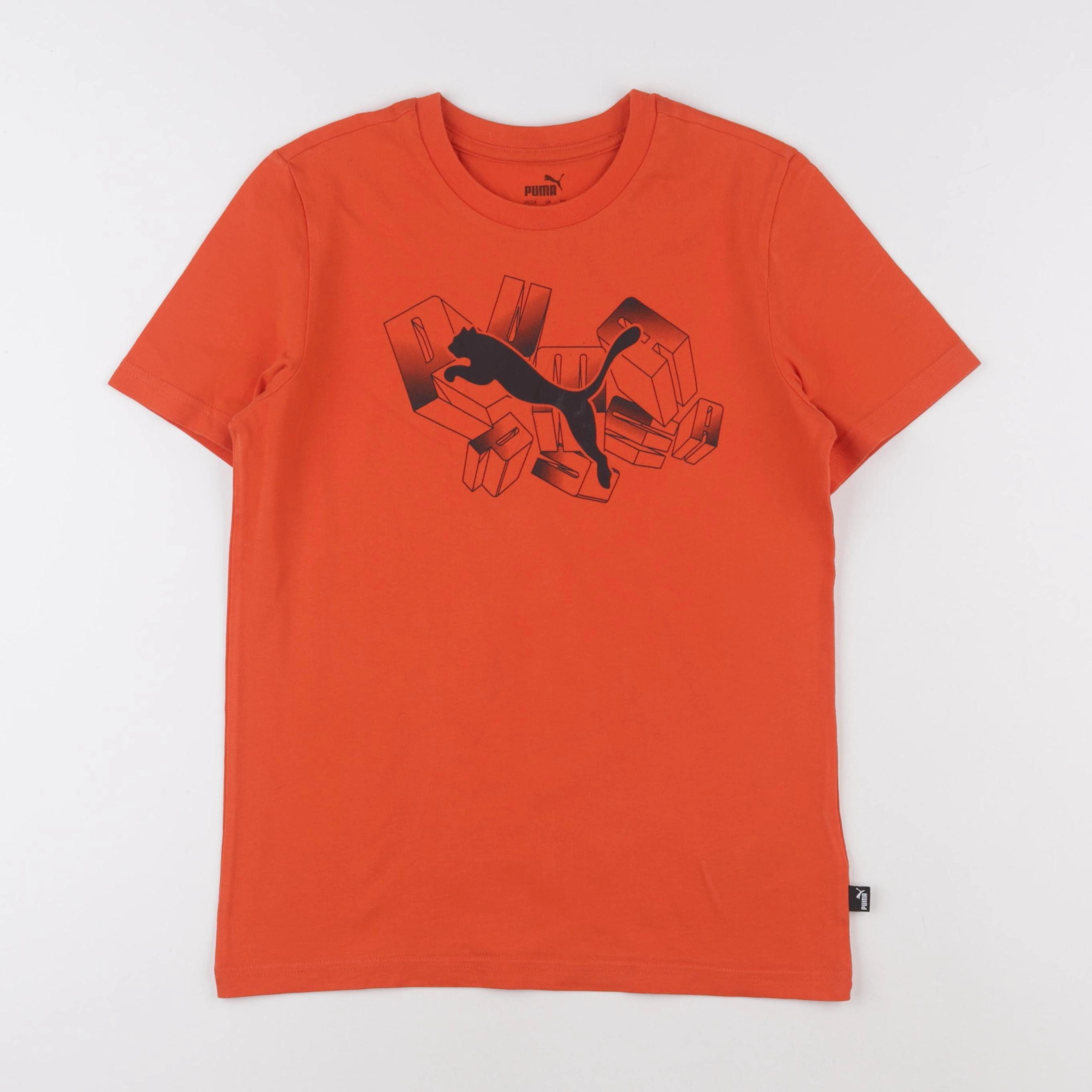Puma - tee-shirt orange - 11/12 ans