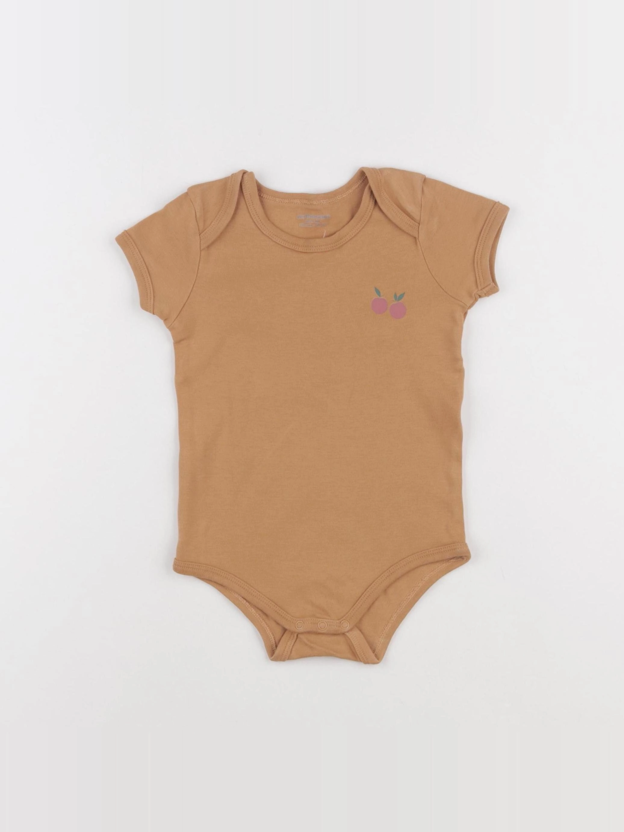 Vertbaudet - body marron - 24 mois