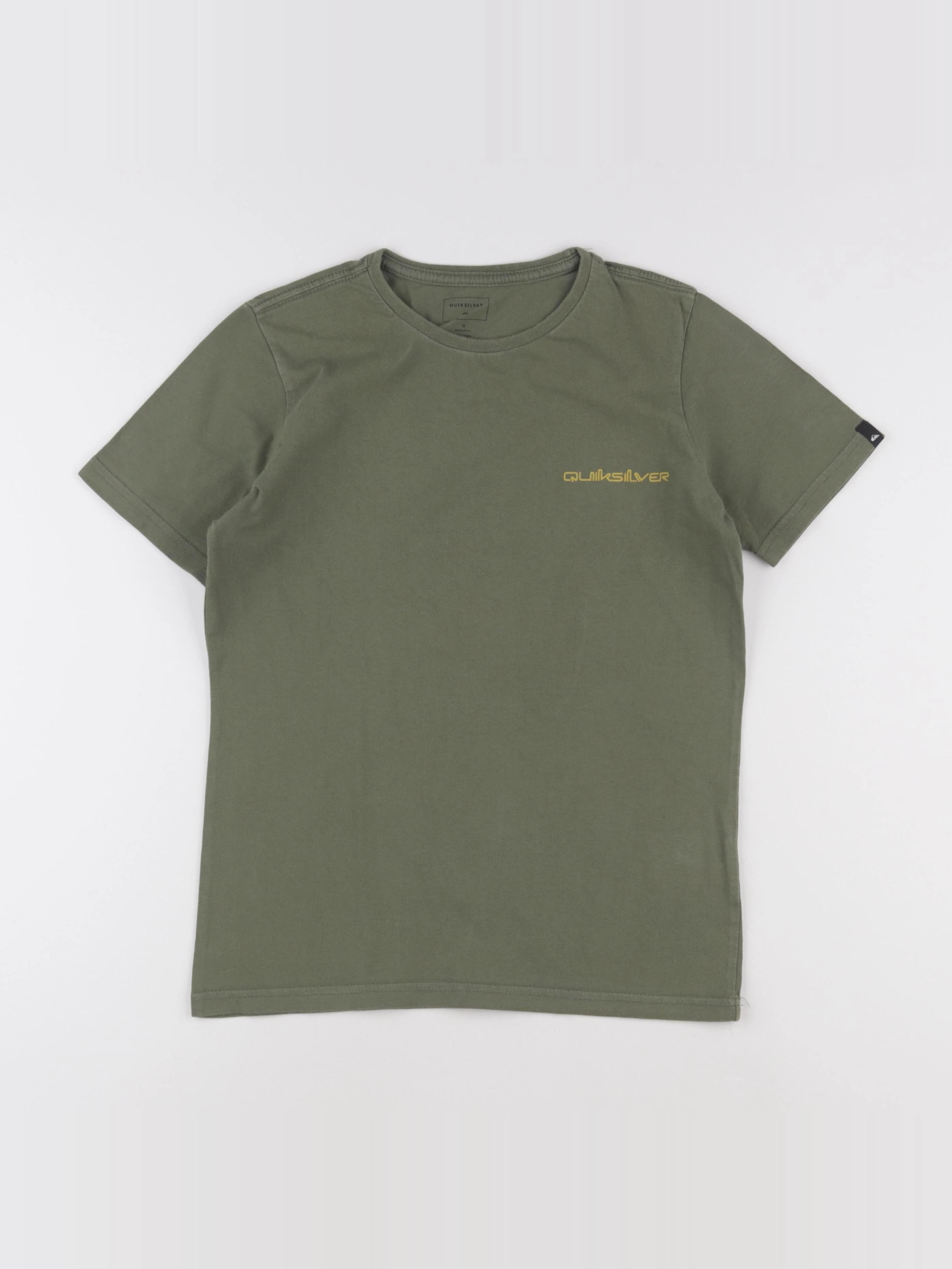Quiksilver - tee-shirt vert - 10 ans
