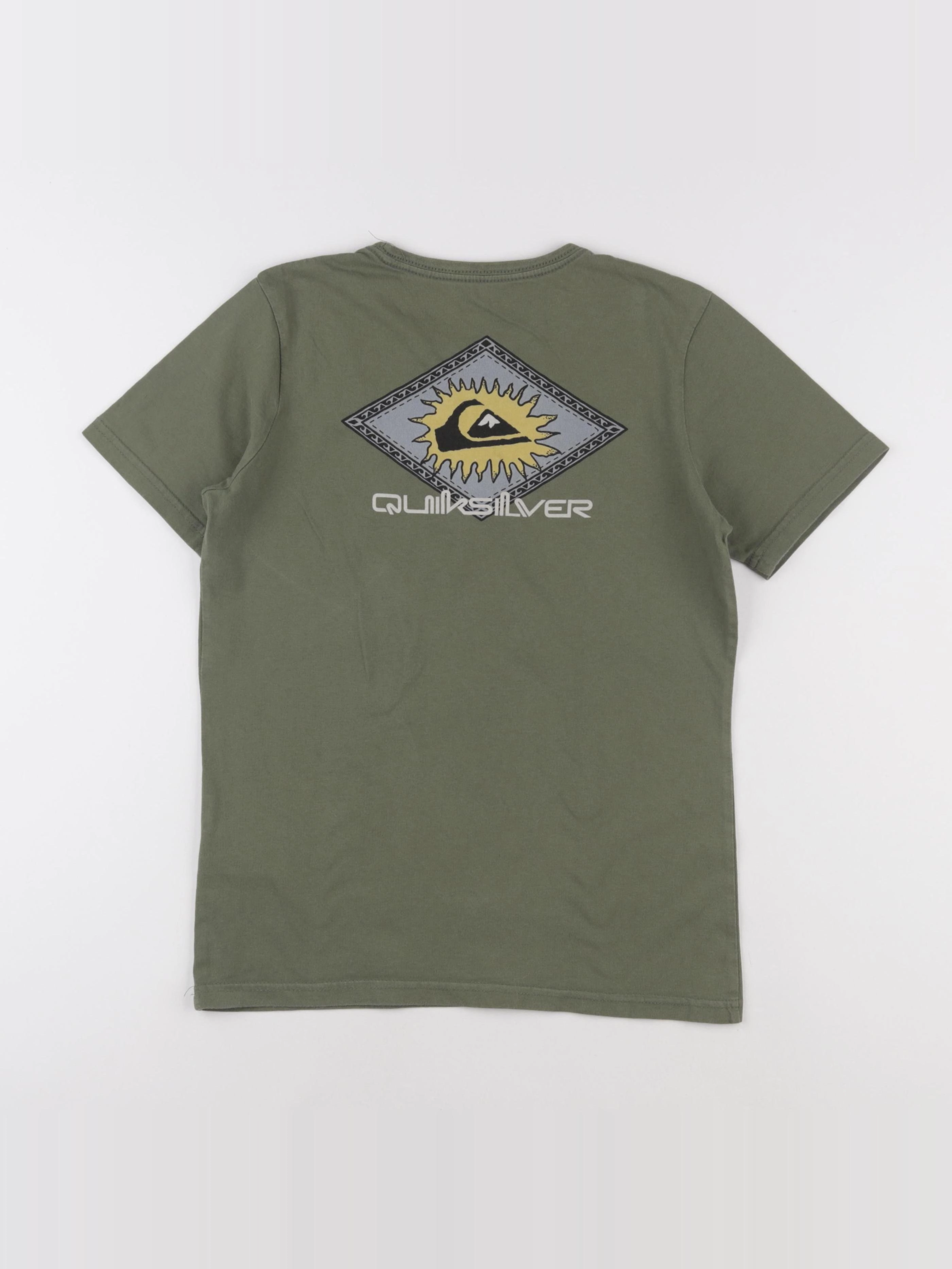 Quiksilver - tee-shirt vert - 10 ans