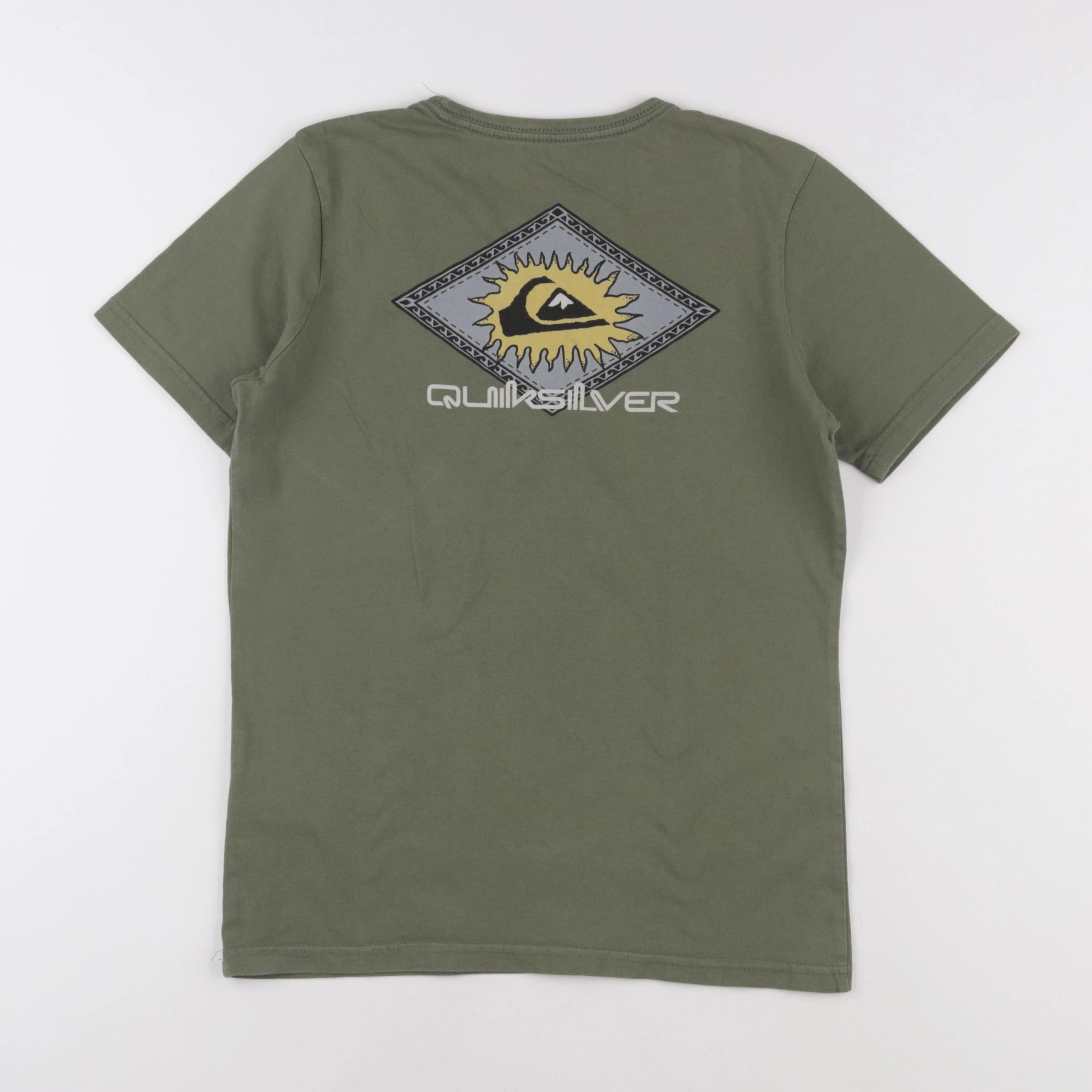 Quiksilver - tee-shirt vert - 10 ans