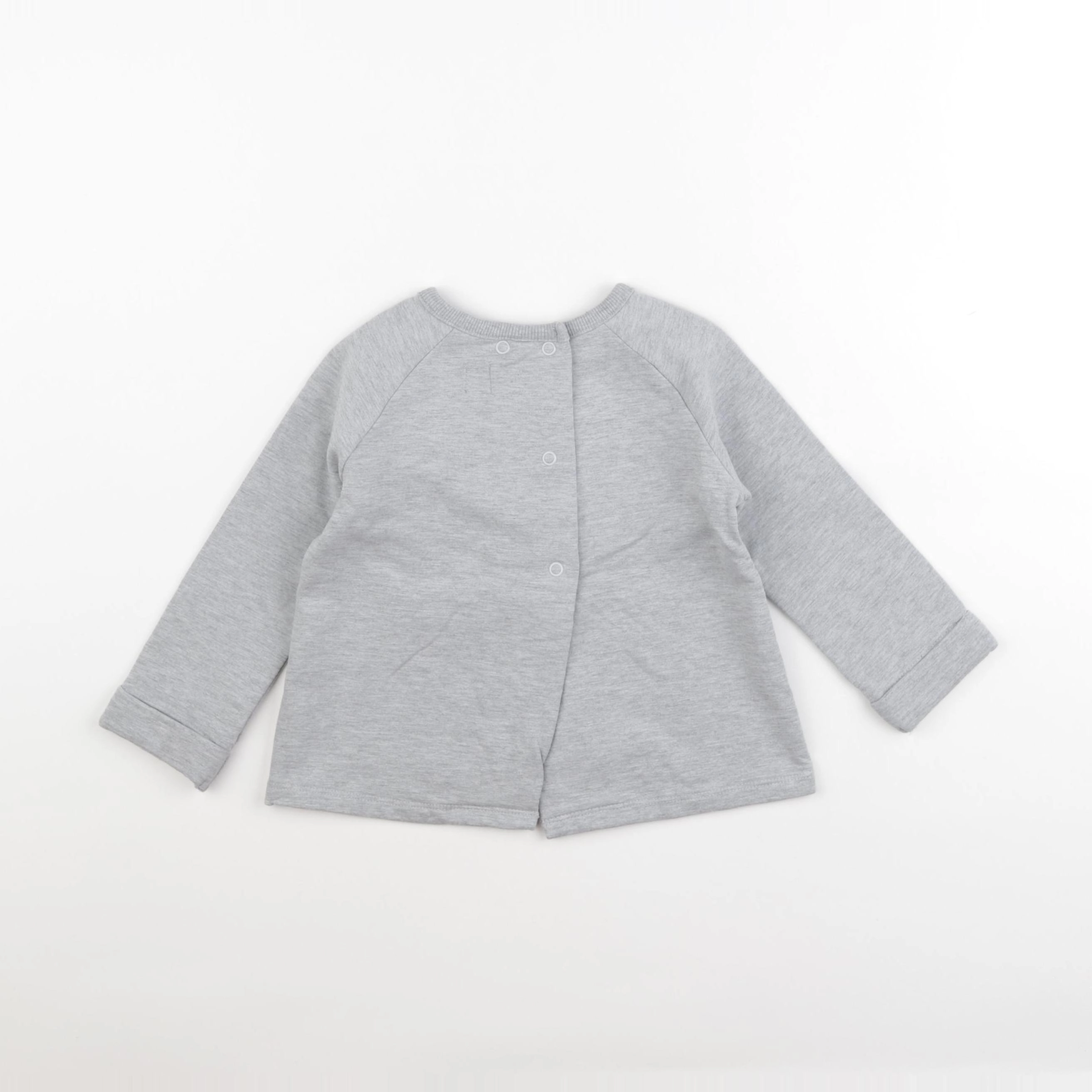La Redoute - sweat gris - 18 mois