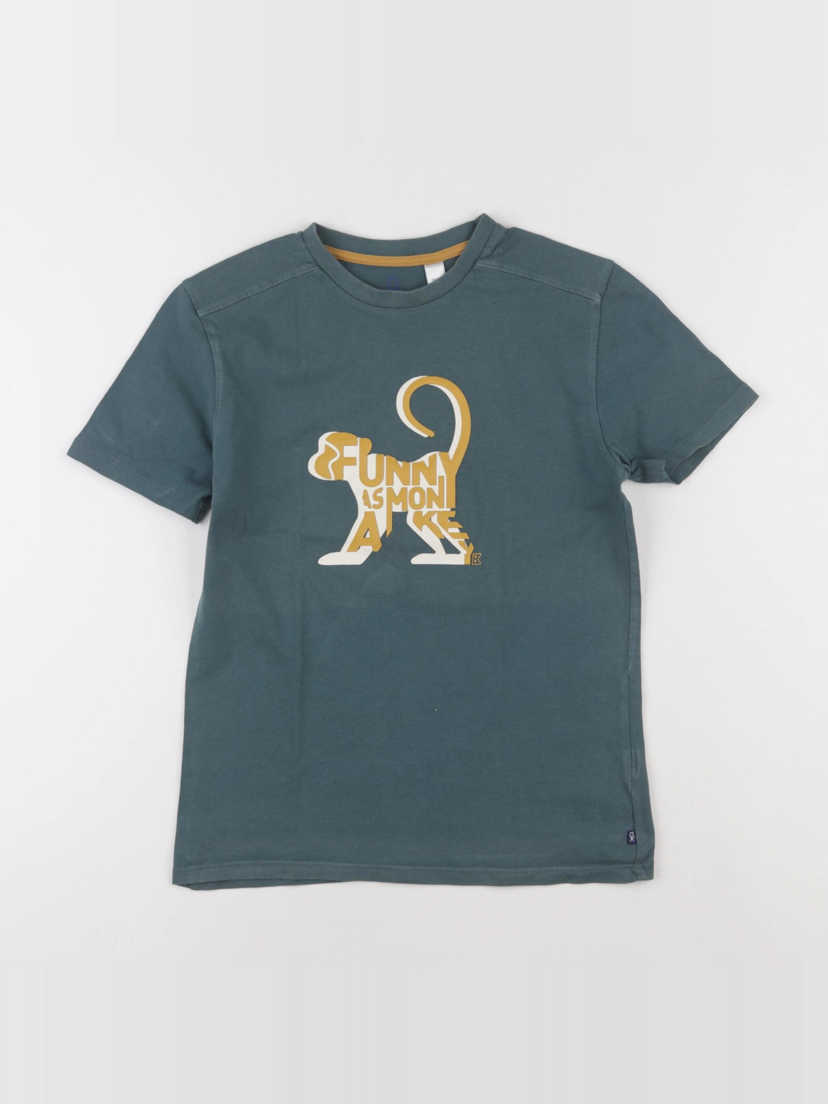 Okaidi - tee-shirt vert - 10 ans
