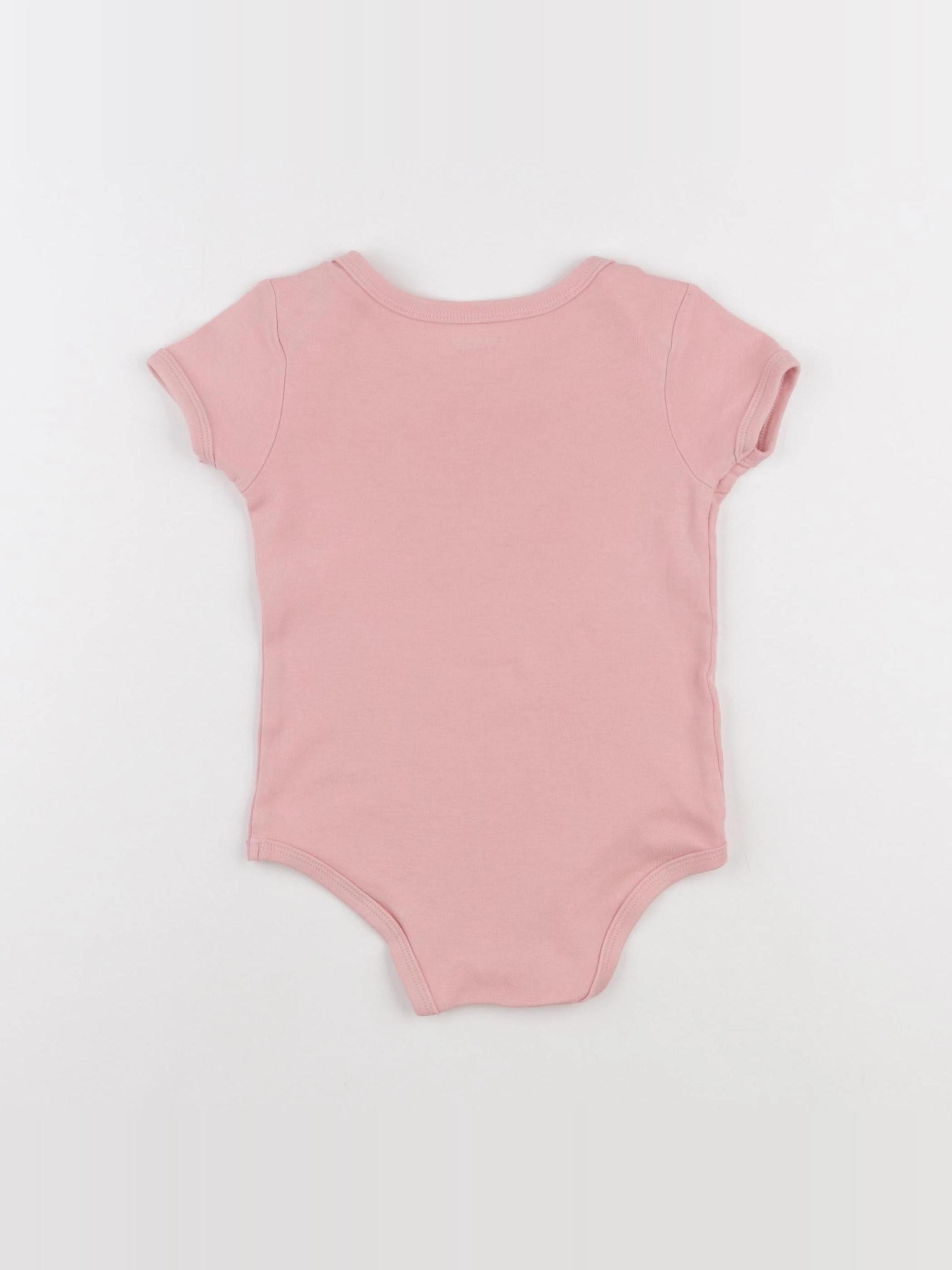 Vertbaudet - body rose - 24 mois