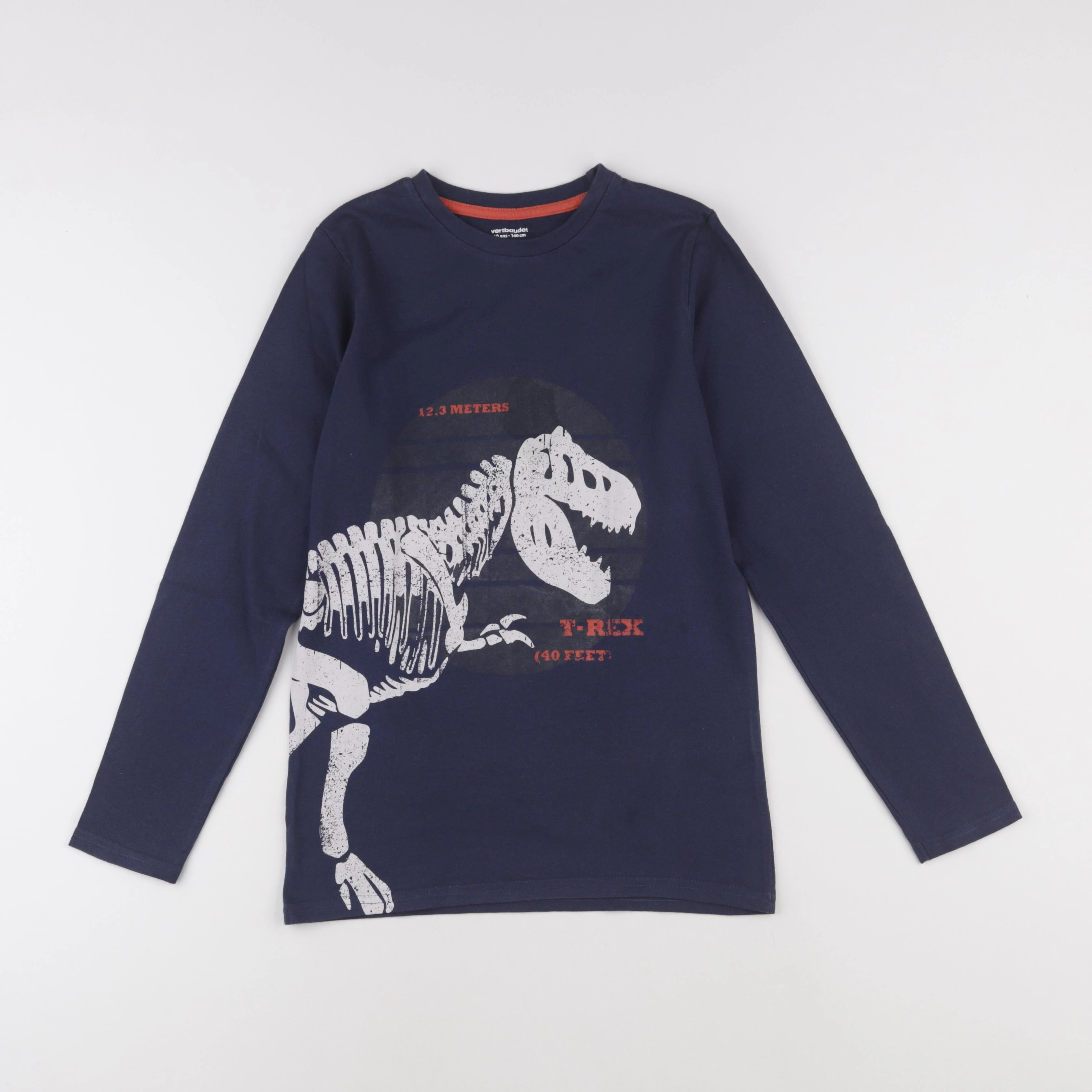 Vertbaudet - tee-shirt bleu - 10 ans
