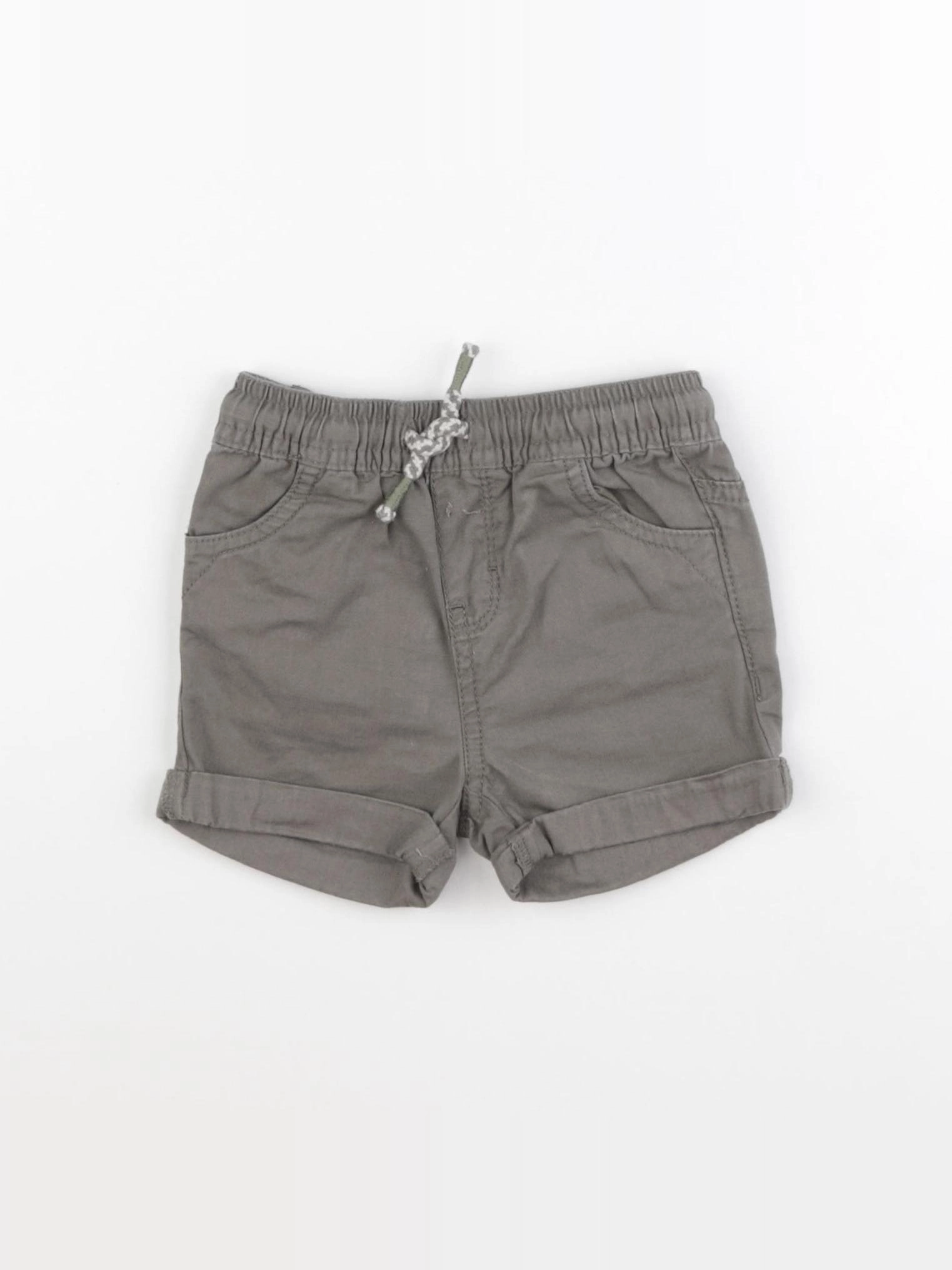 Vertbaudet - short vert - 12 mois