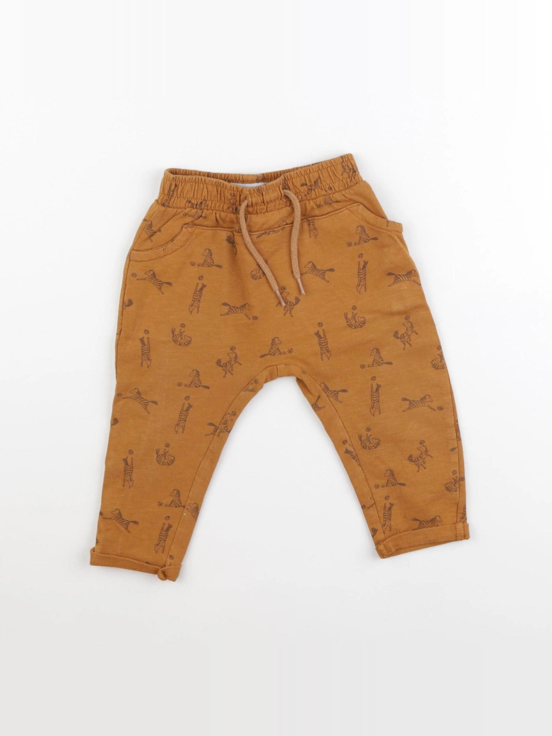 Vertbaudet - jogging marron - 12 mois