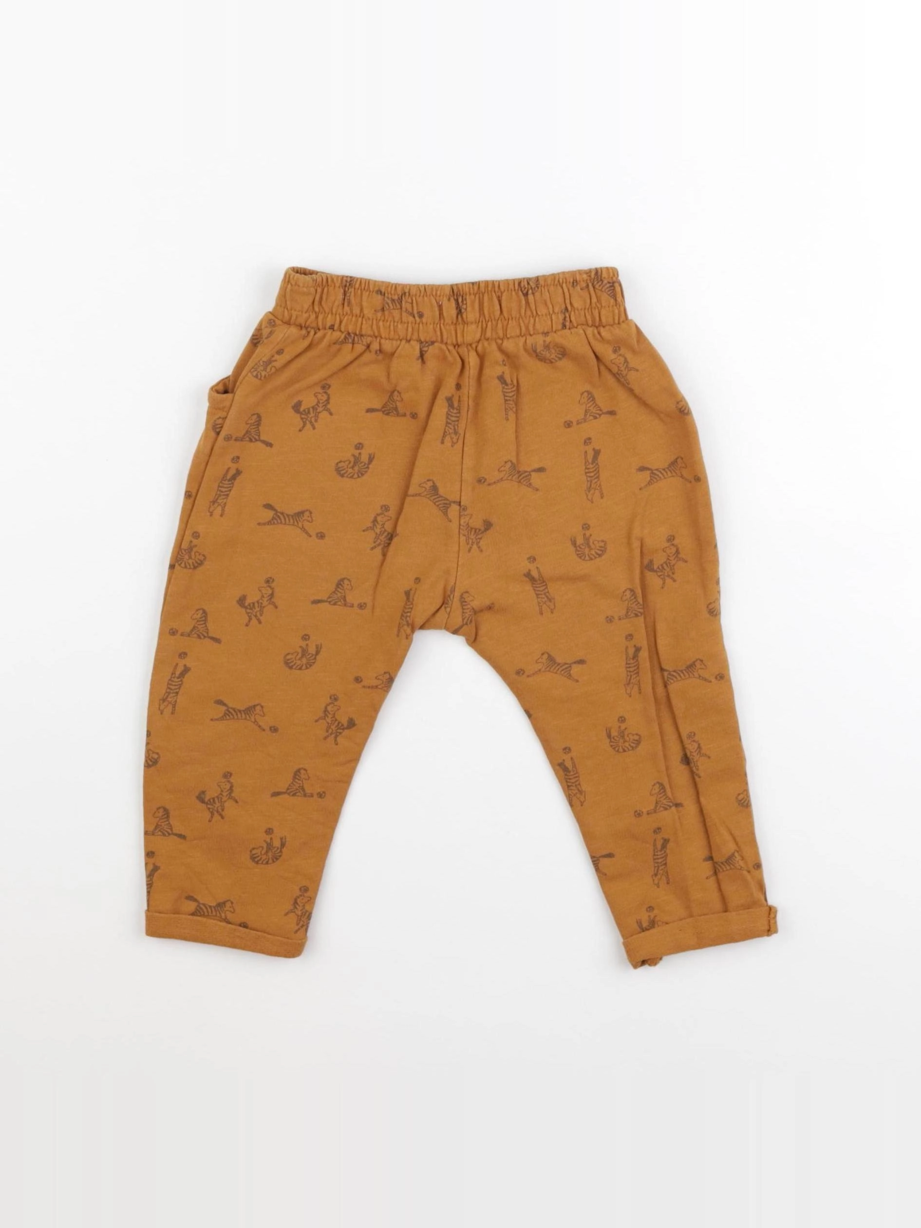 Vertbaudet - jogging marron - 12 mois