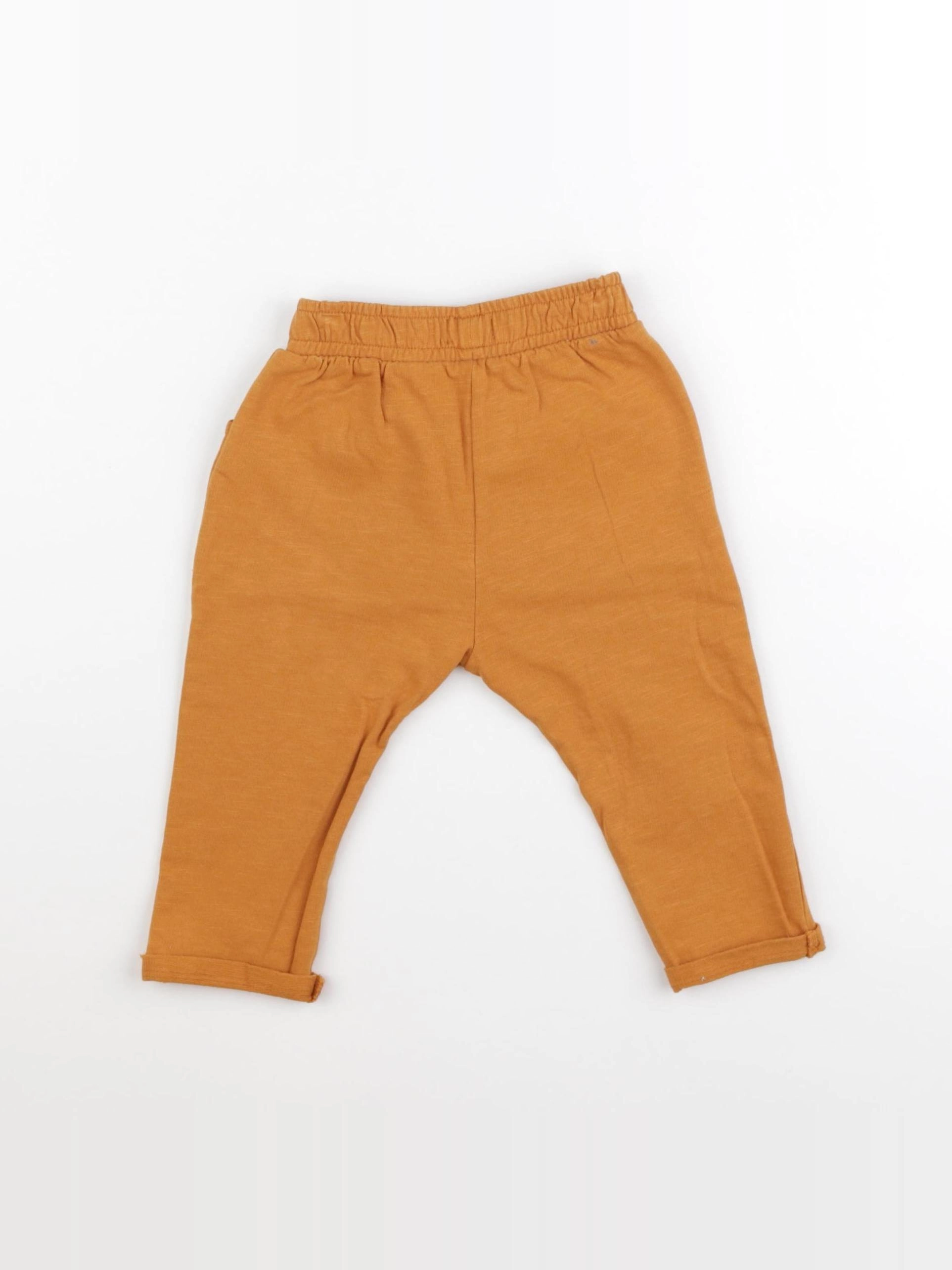 Vertbaudet - jogging orange - 12 mois