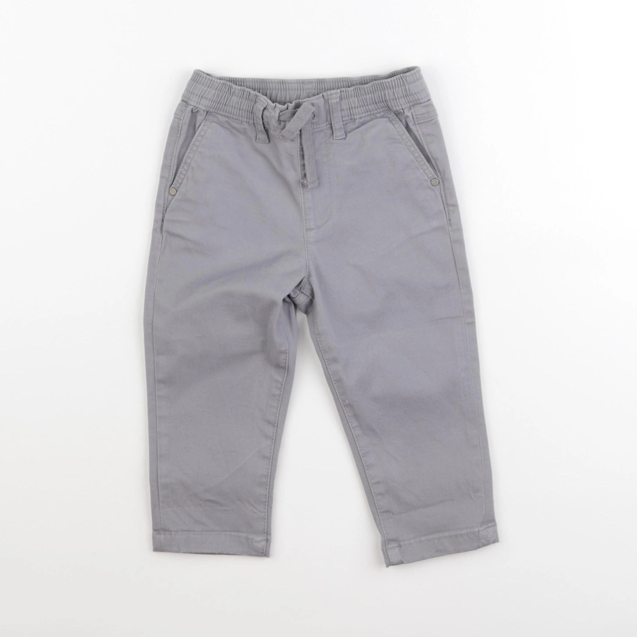 Mango - pantalon gris - 12/18 mois
