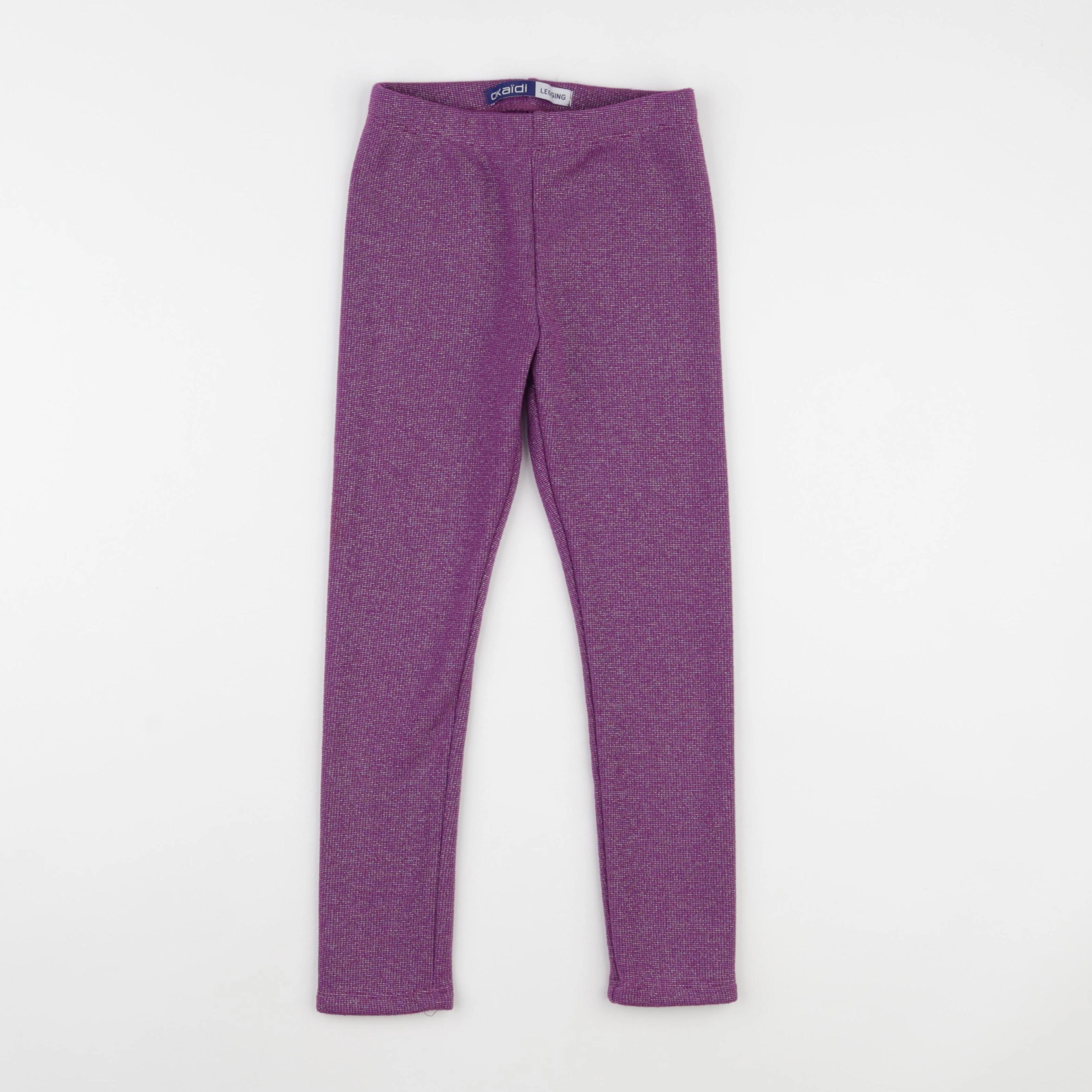 Okaidi - legging violet - 7 ans