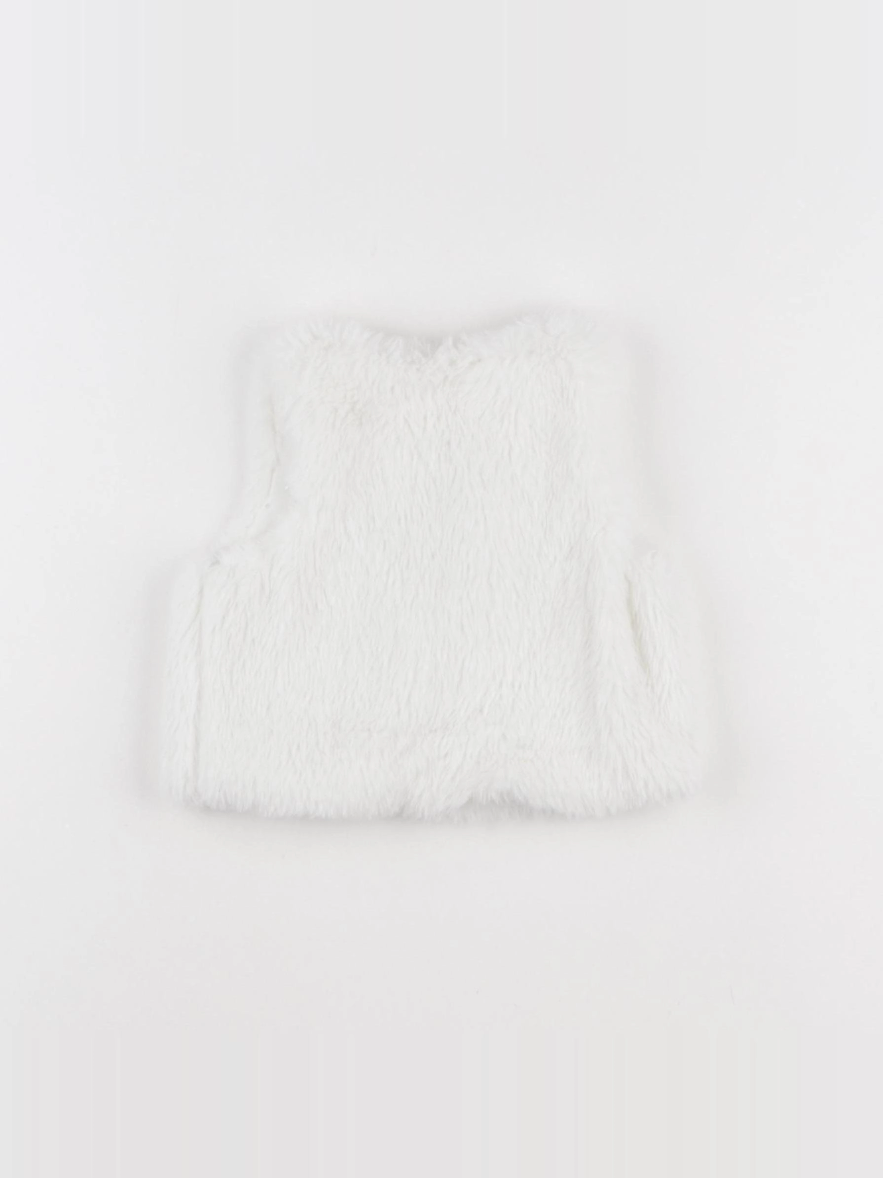 Vertbaudet - gilet blanc - 3 mois