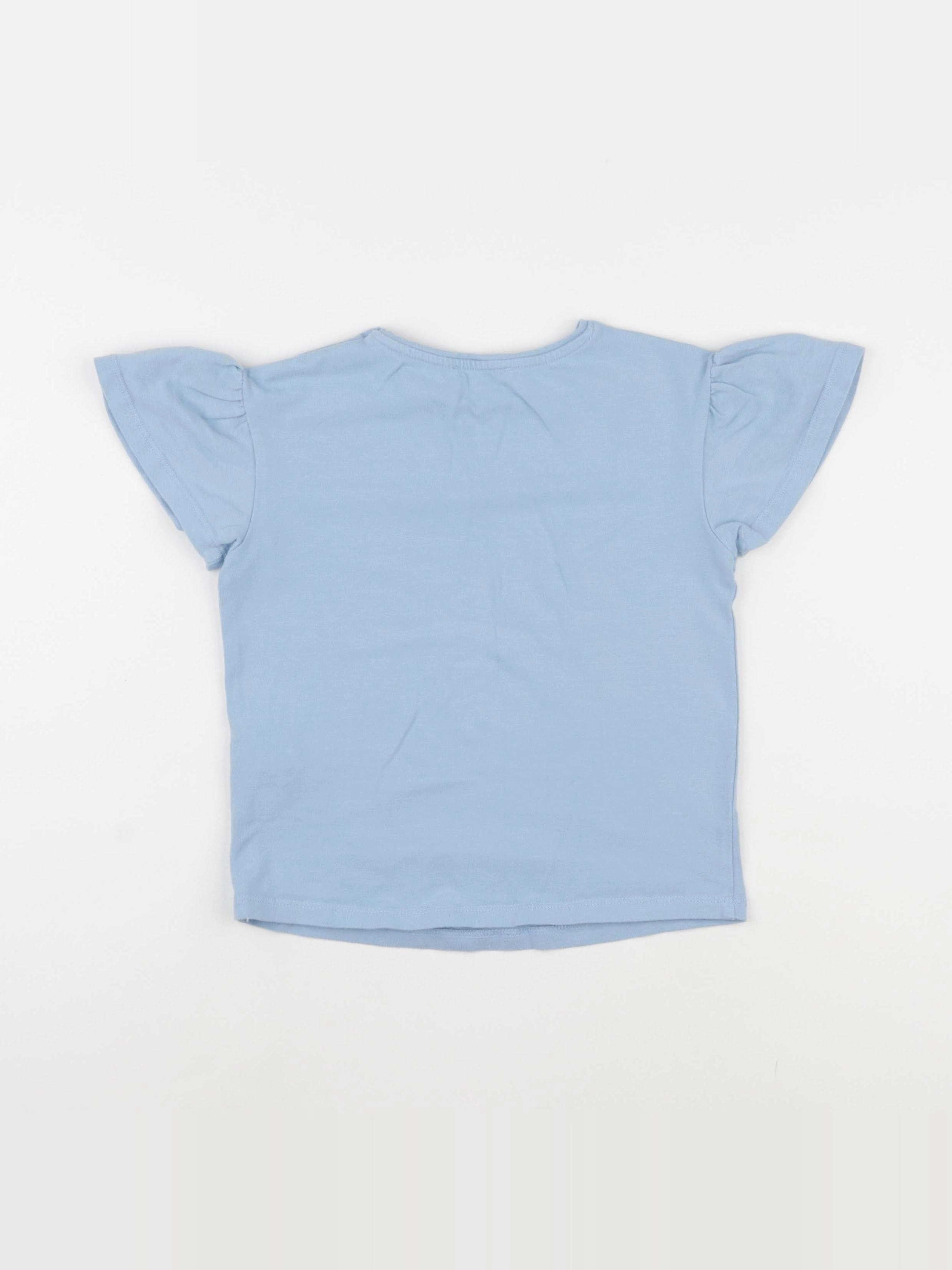 Okaidi - tee-shirt bleu - 6 ans