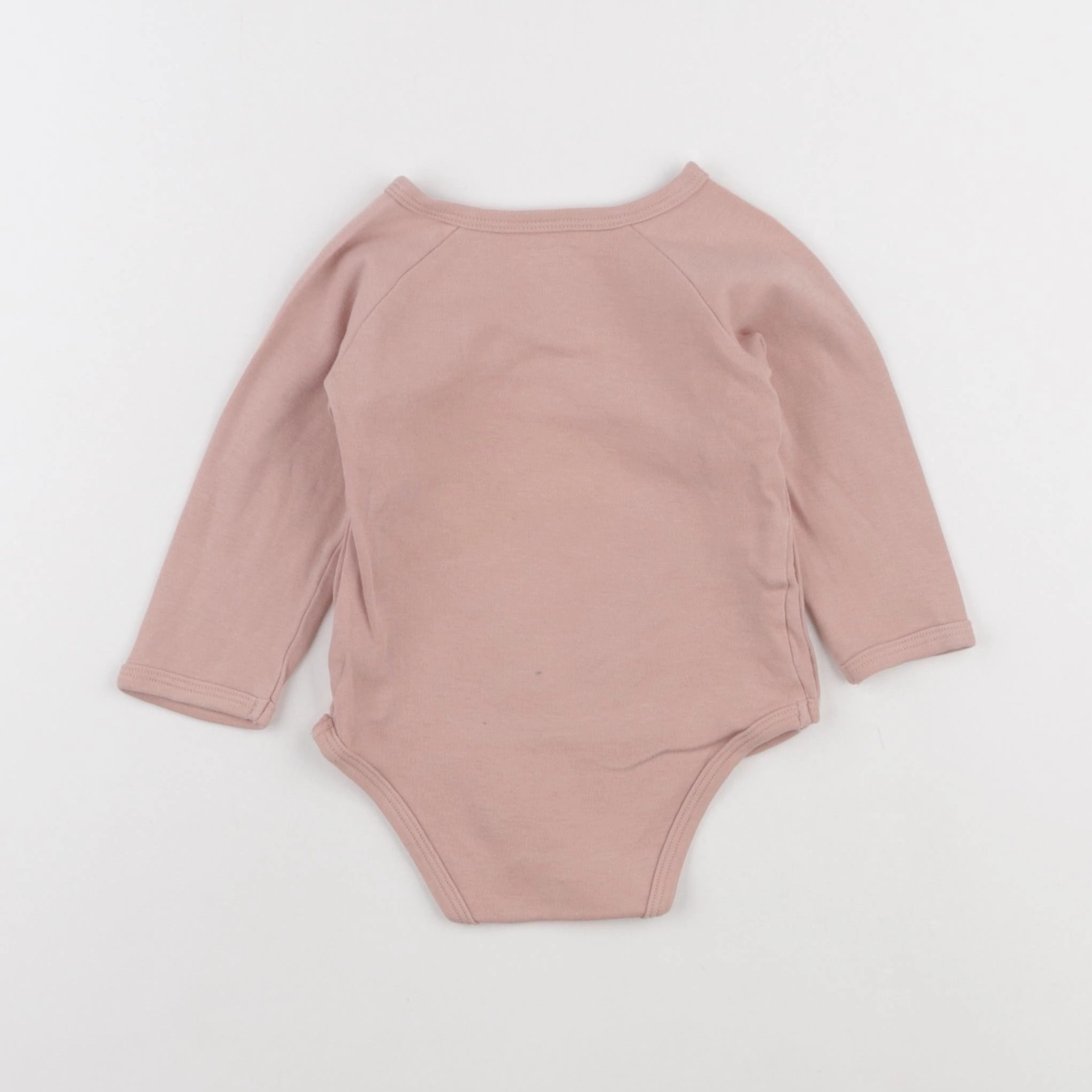 Vertbaudet - body rose - 12 mois