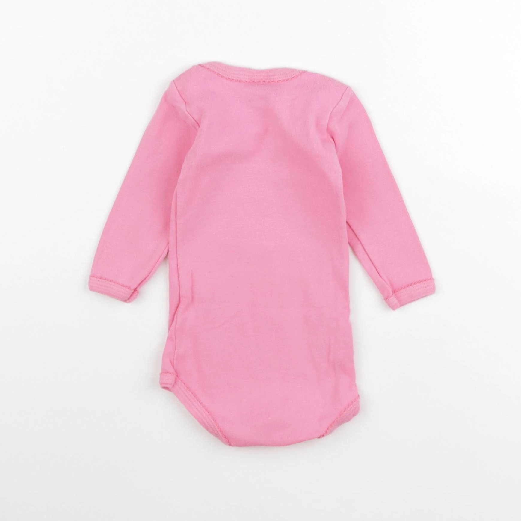 Petit Bateau - body rose - 6 mois