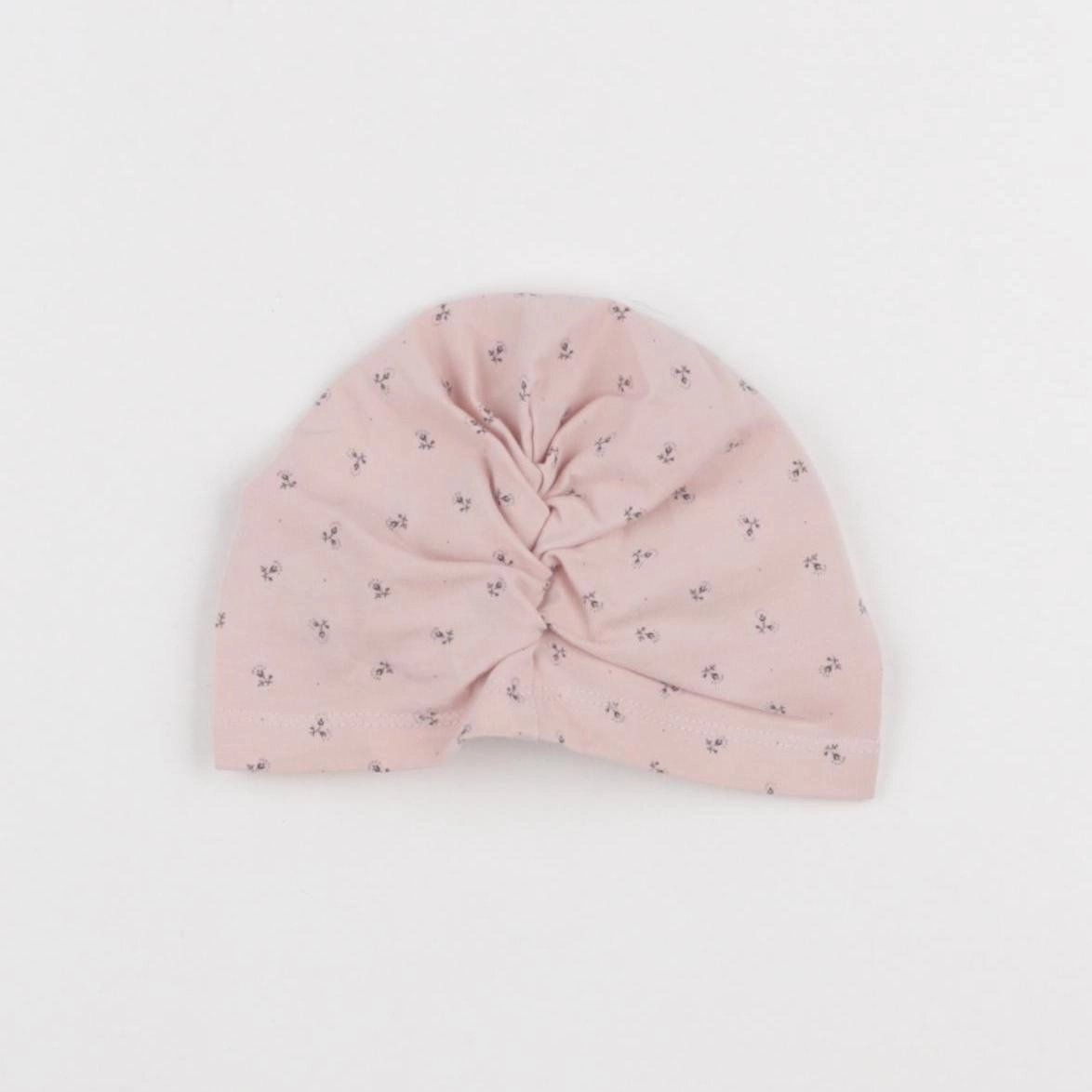 Vertbaudet - bonnet rose - 3/6 mois