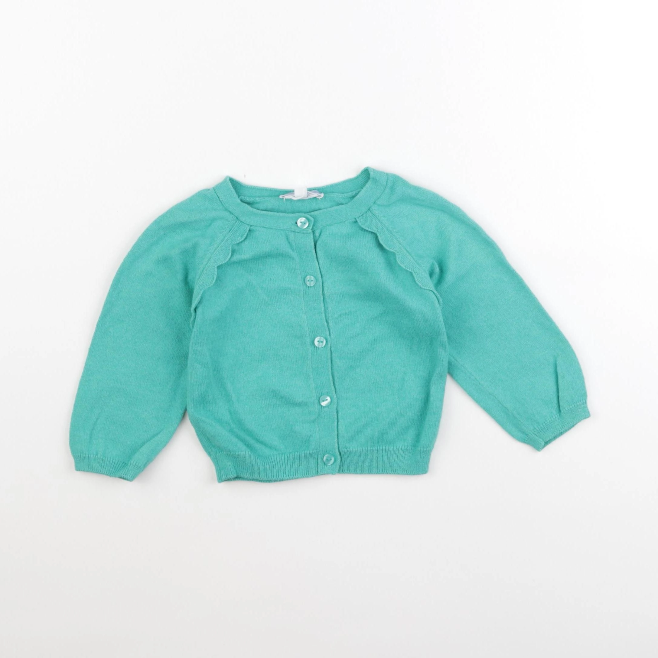 Jacadi - gilet vert - 18 mois