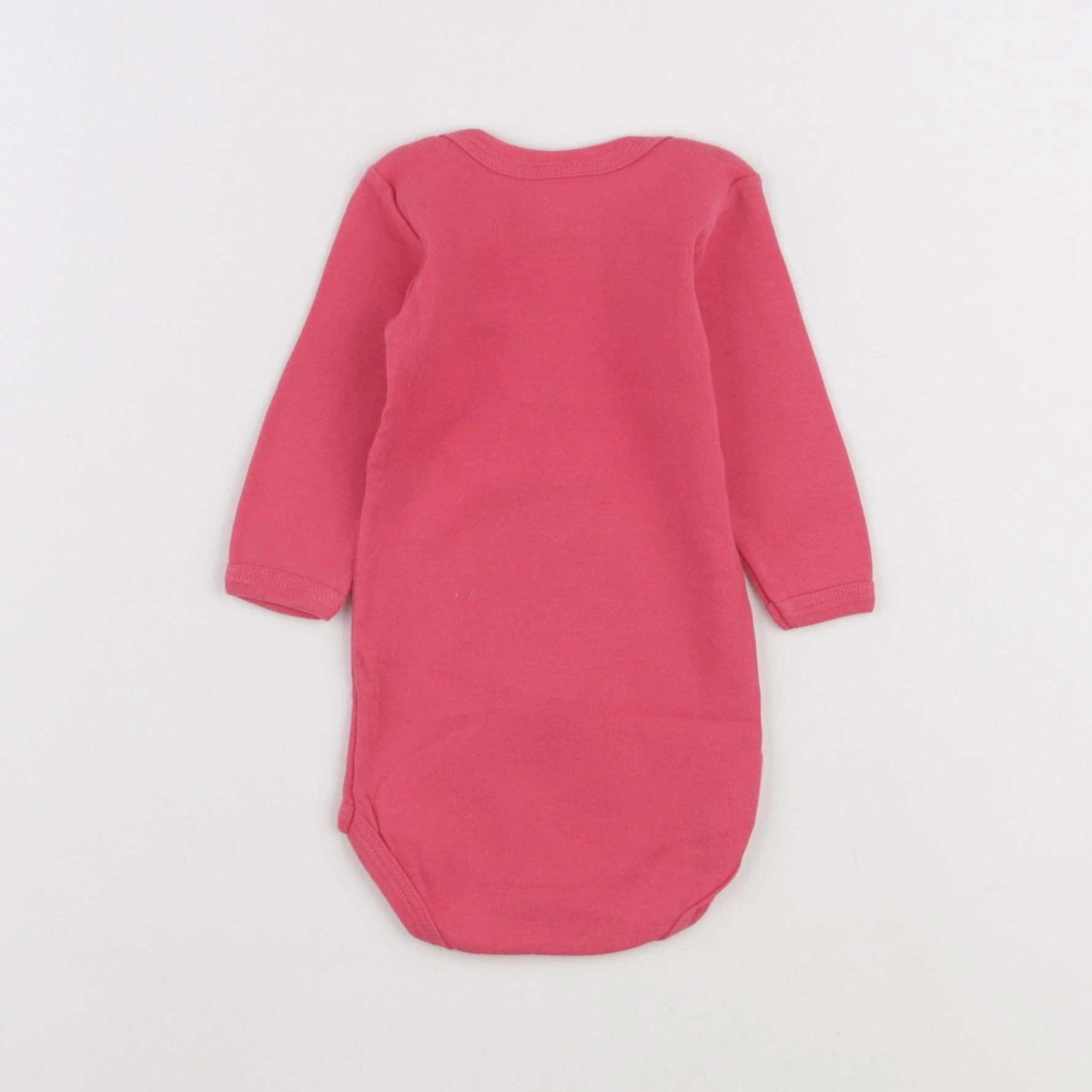 Petit Bateau - body rose - 3 mois