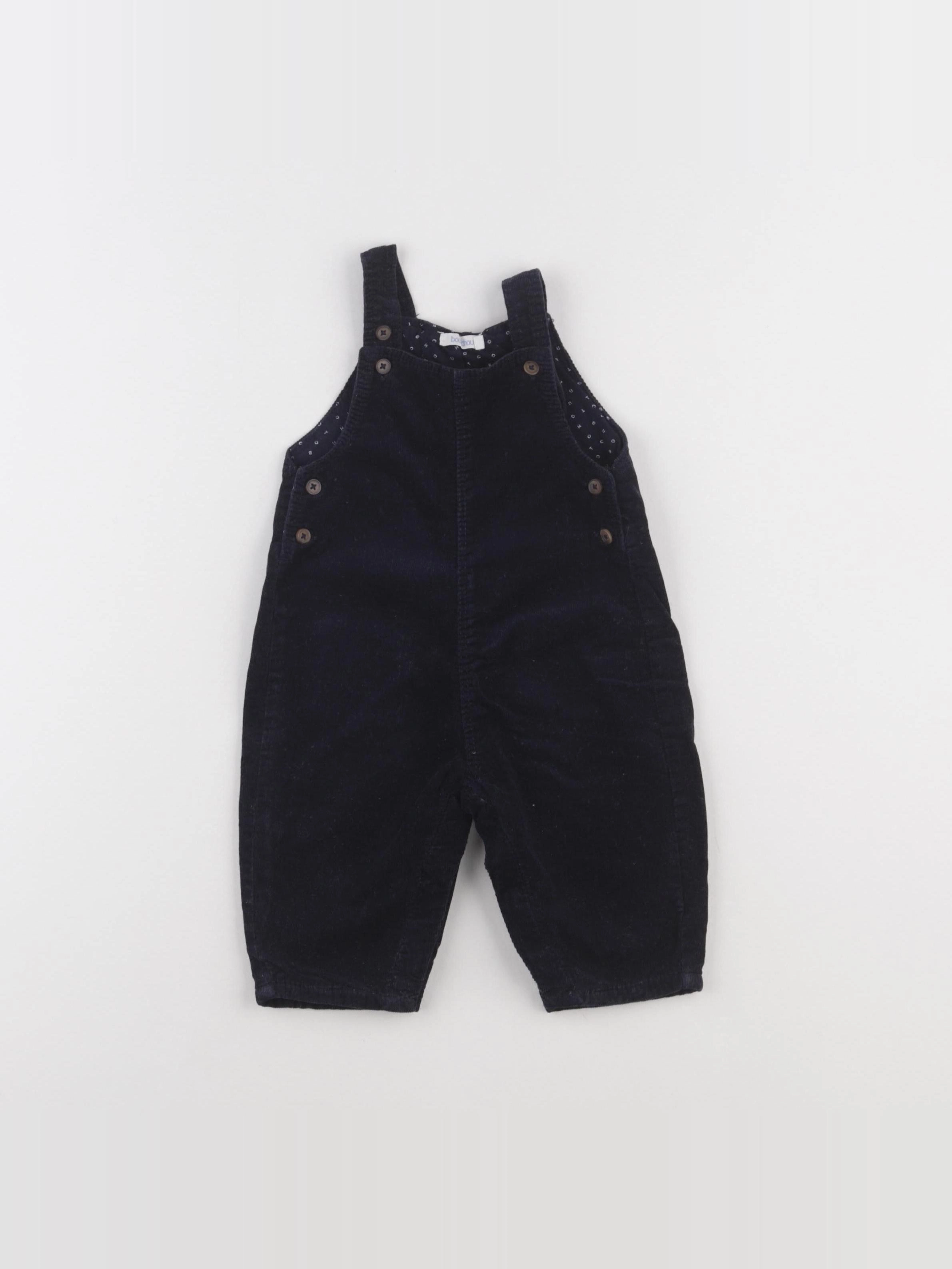 Boutchou - combinaison bleu - 3 mois
