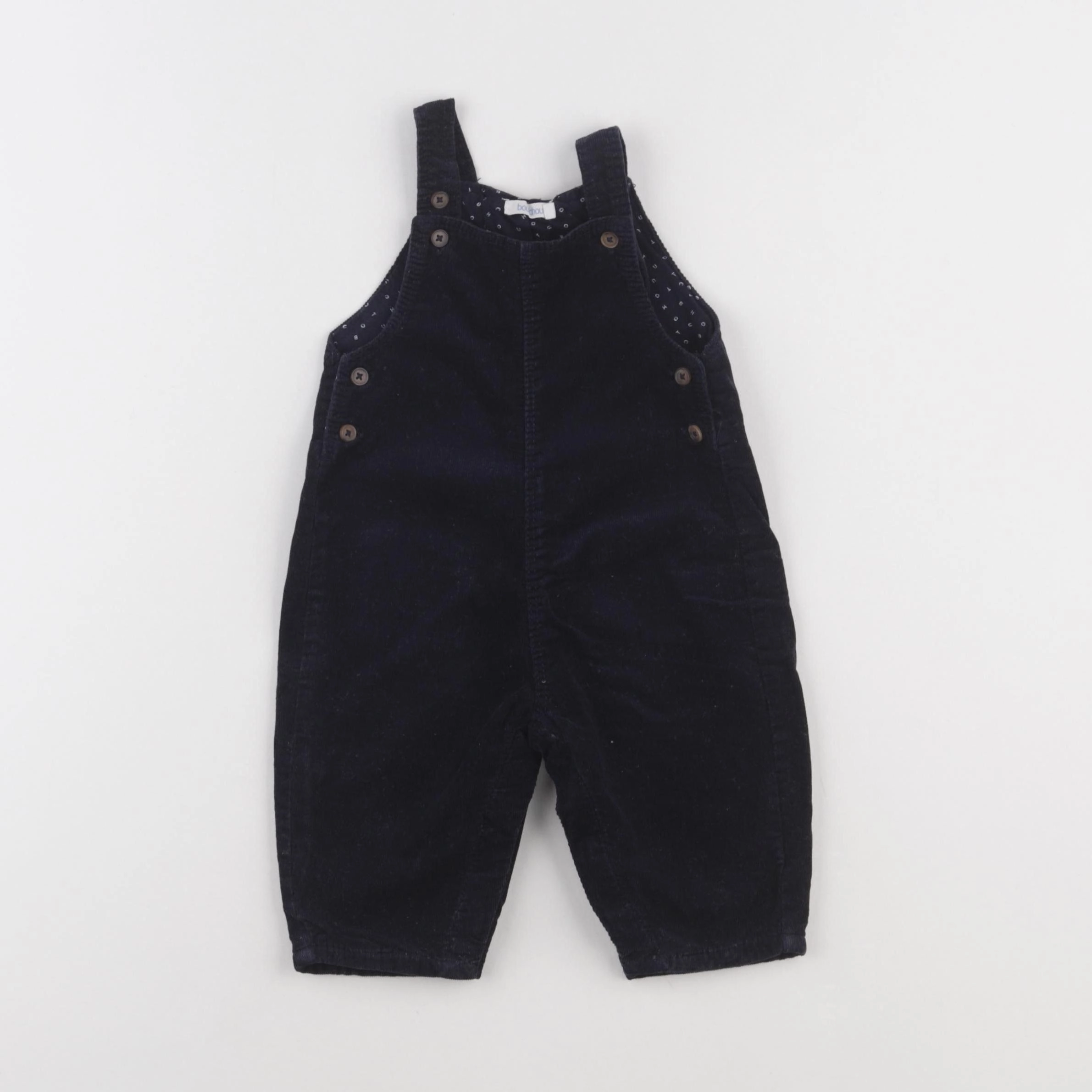 Boutchou - combinaison bleu - 3 mois