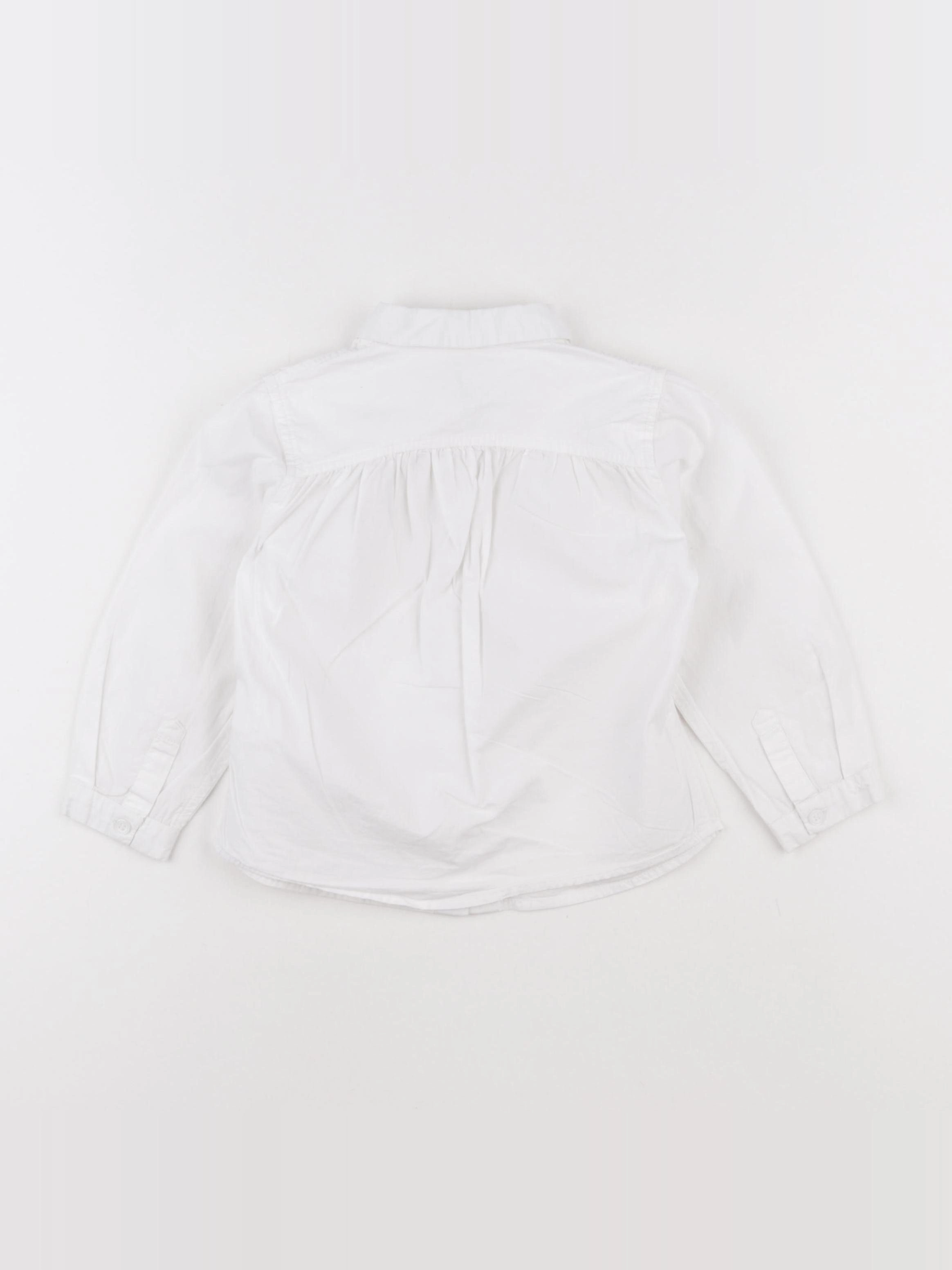 Tape à l'oeil - chemise blanc - 2 ans