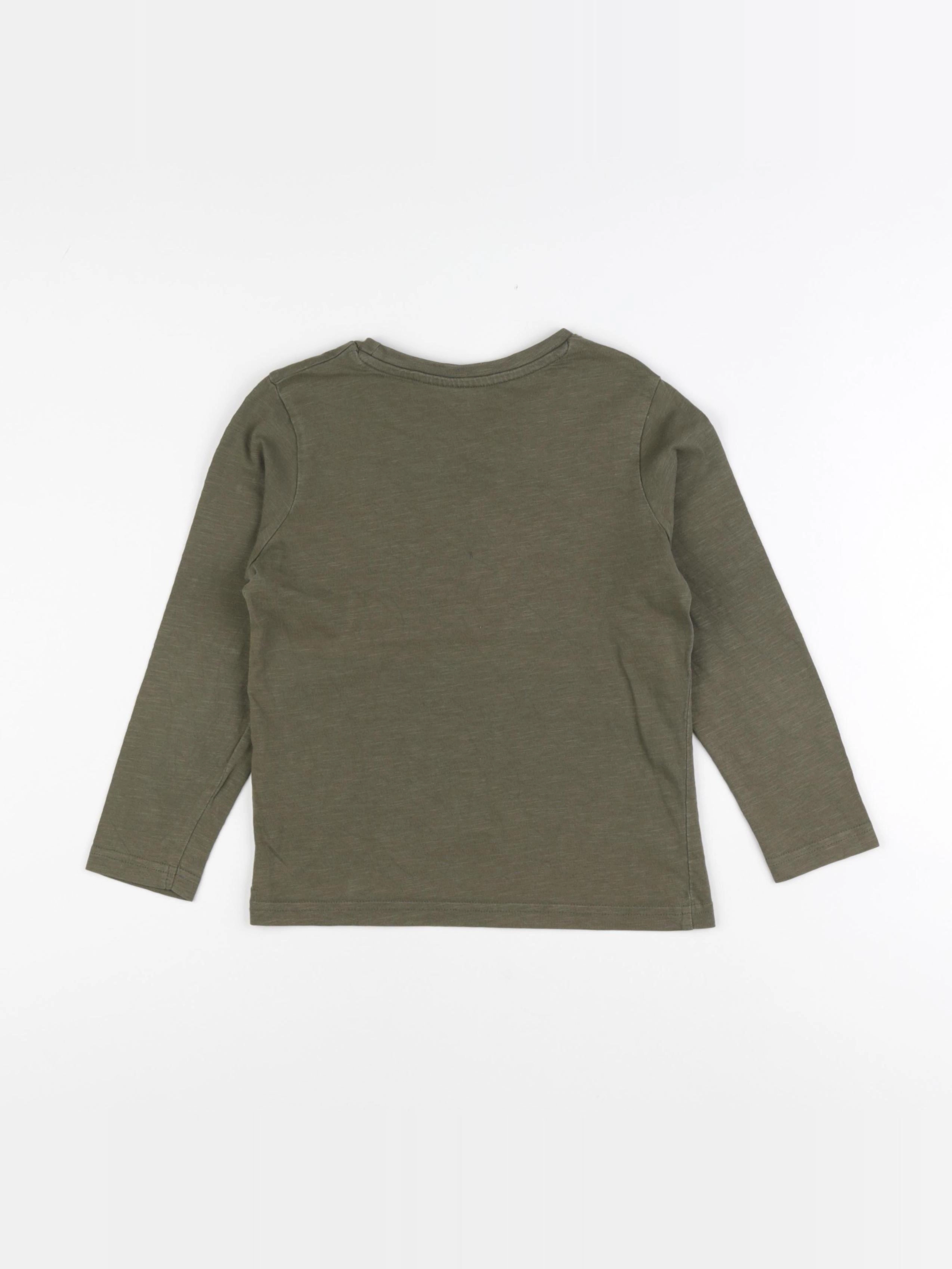 Vertbaudet - tee-shirt vert - 6 ans