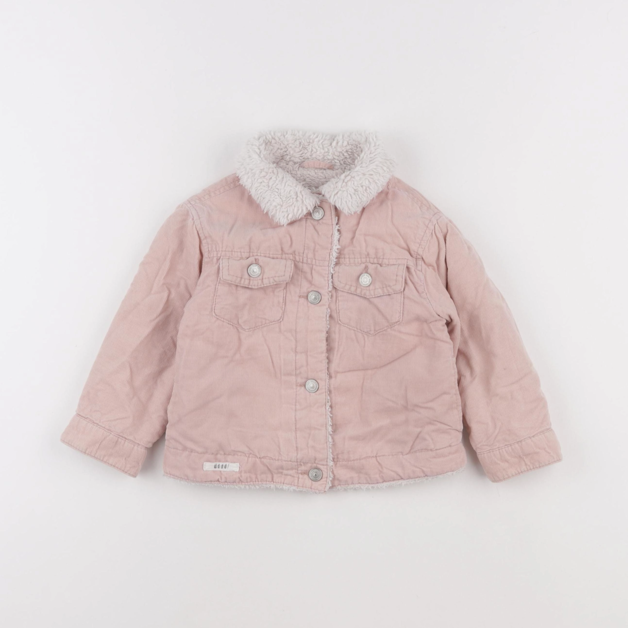 Zara - veste rose - 12/18 mois