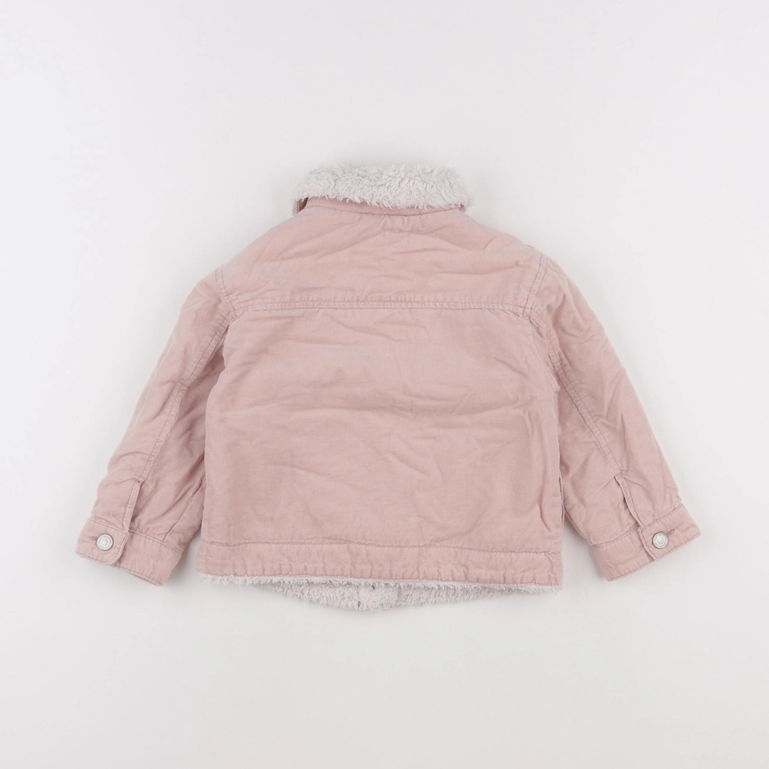 Zara - veste rose - 12/18 mois