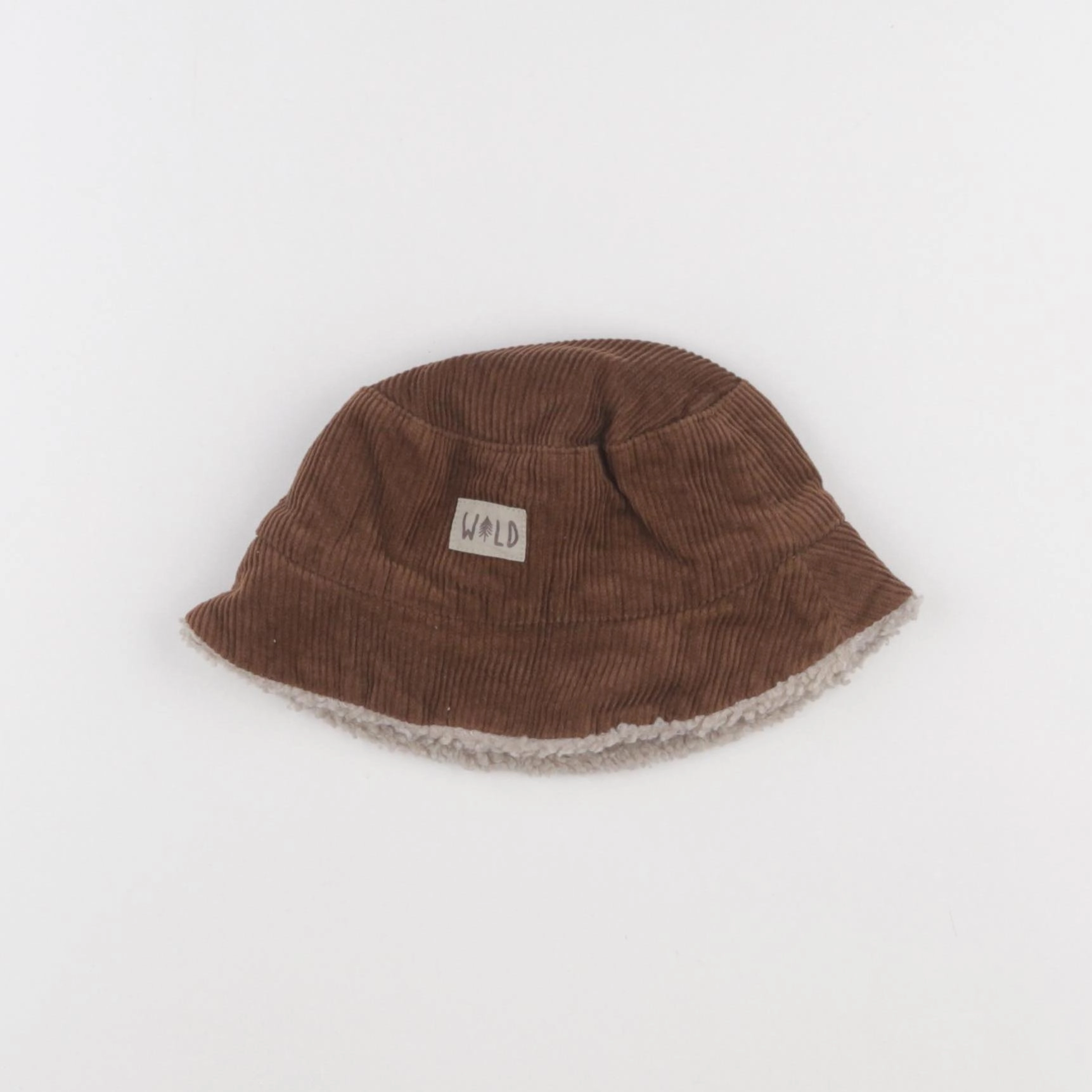 Vertbaudet - chapeau marron - 2 ans
