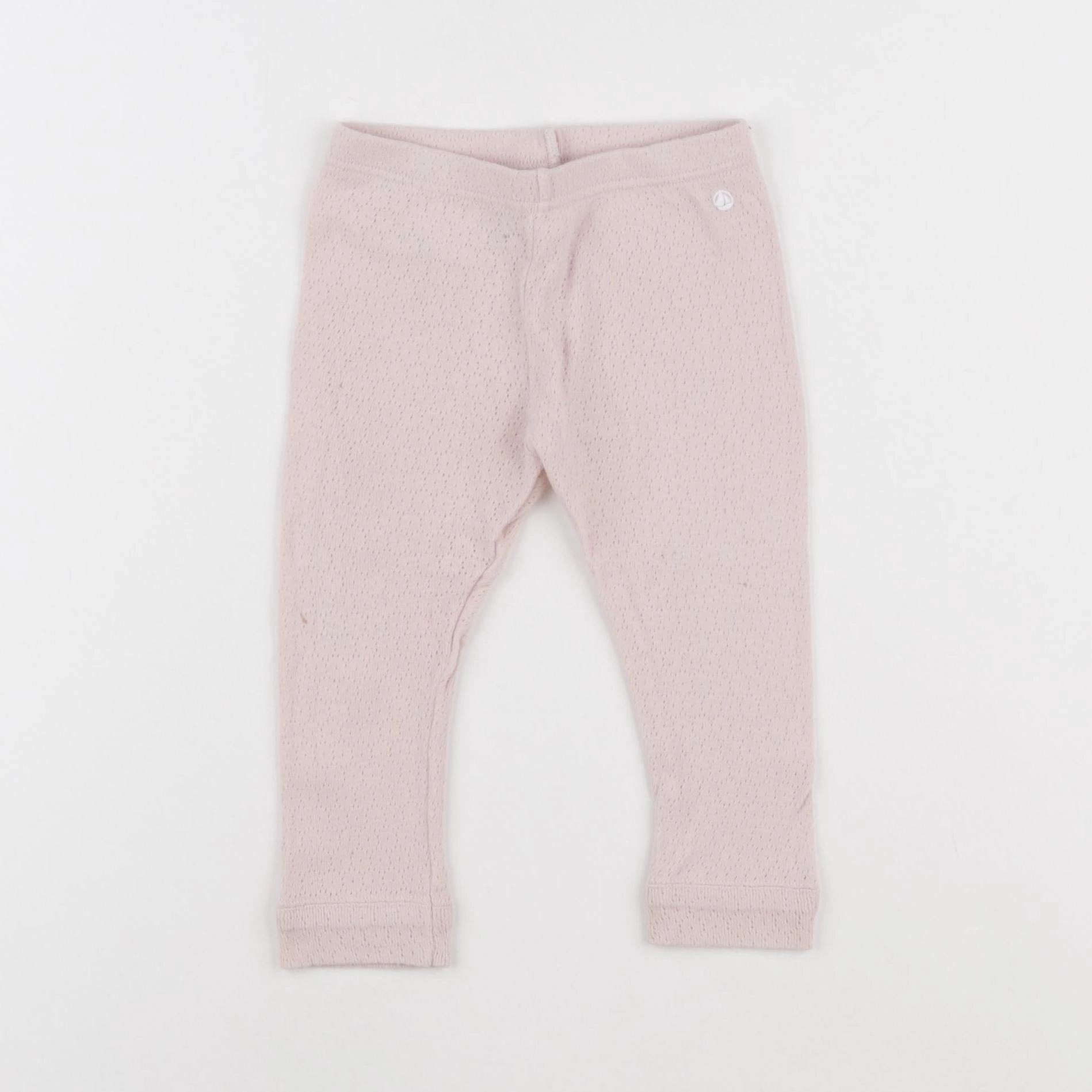 Petit Bateau - legging rose - 18 mois