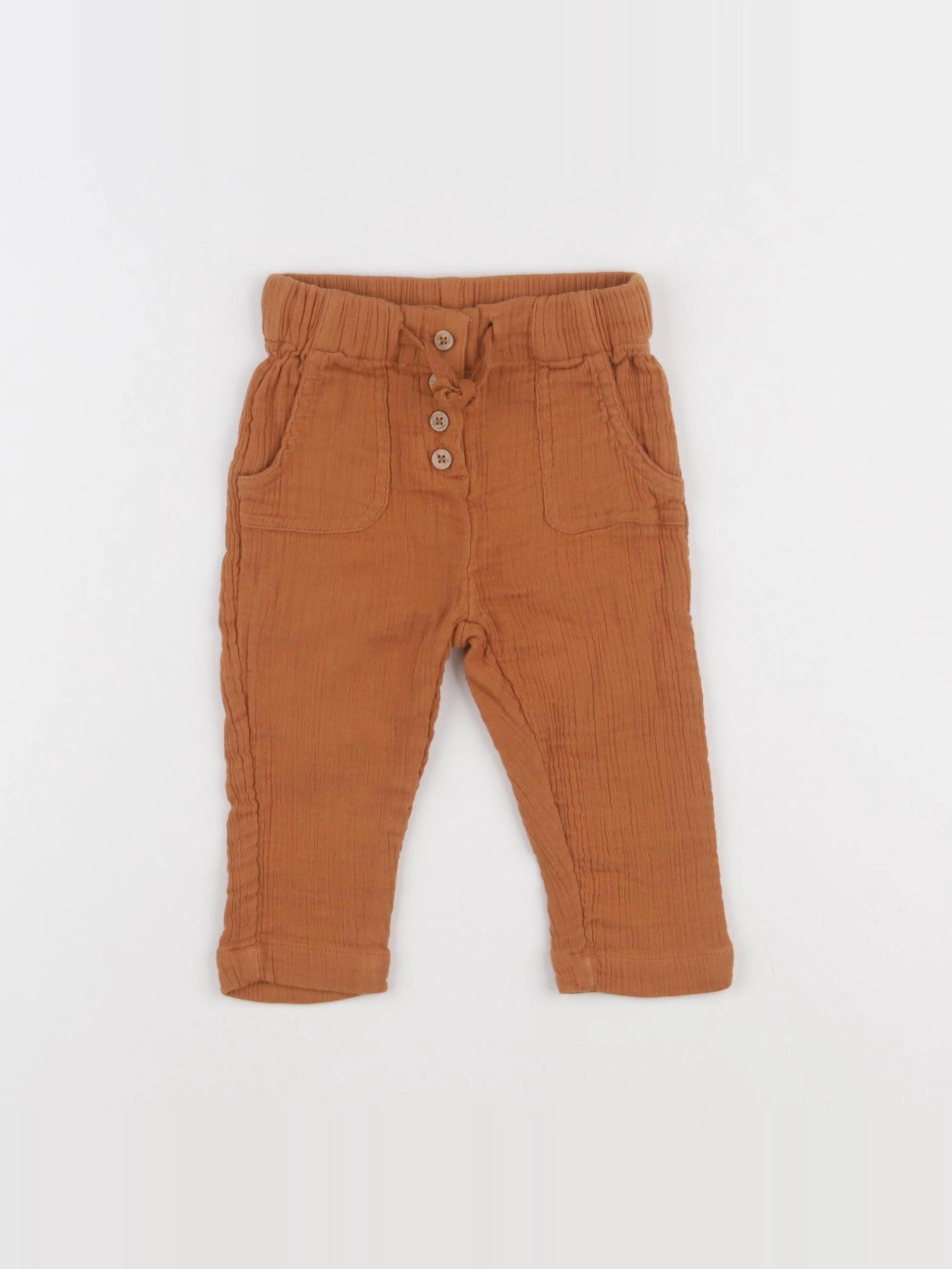 Boutchou - pantalon marron - 6 mois