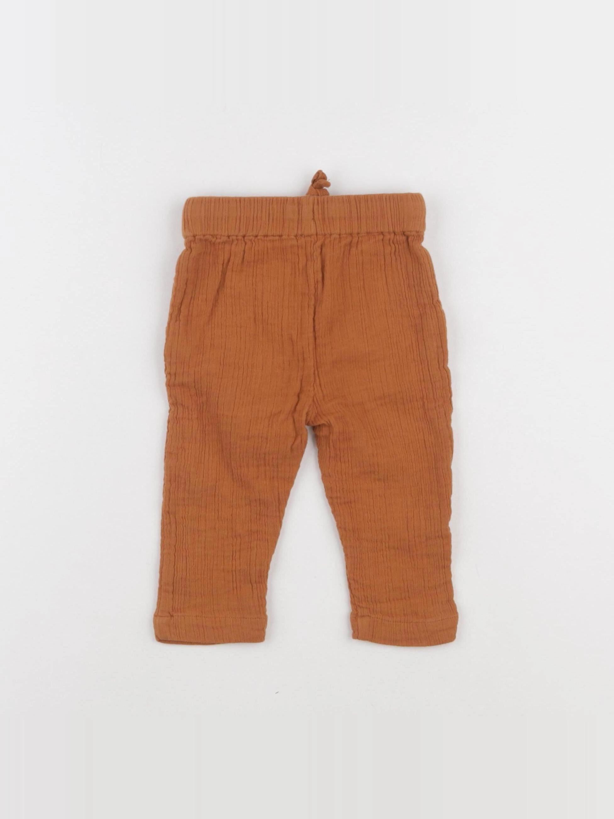 Boutchou - pantalon marron - 6 mois