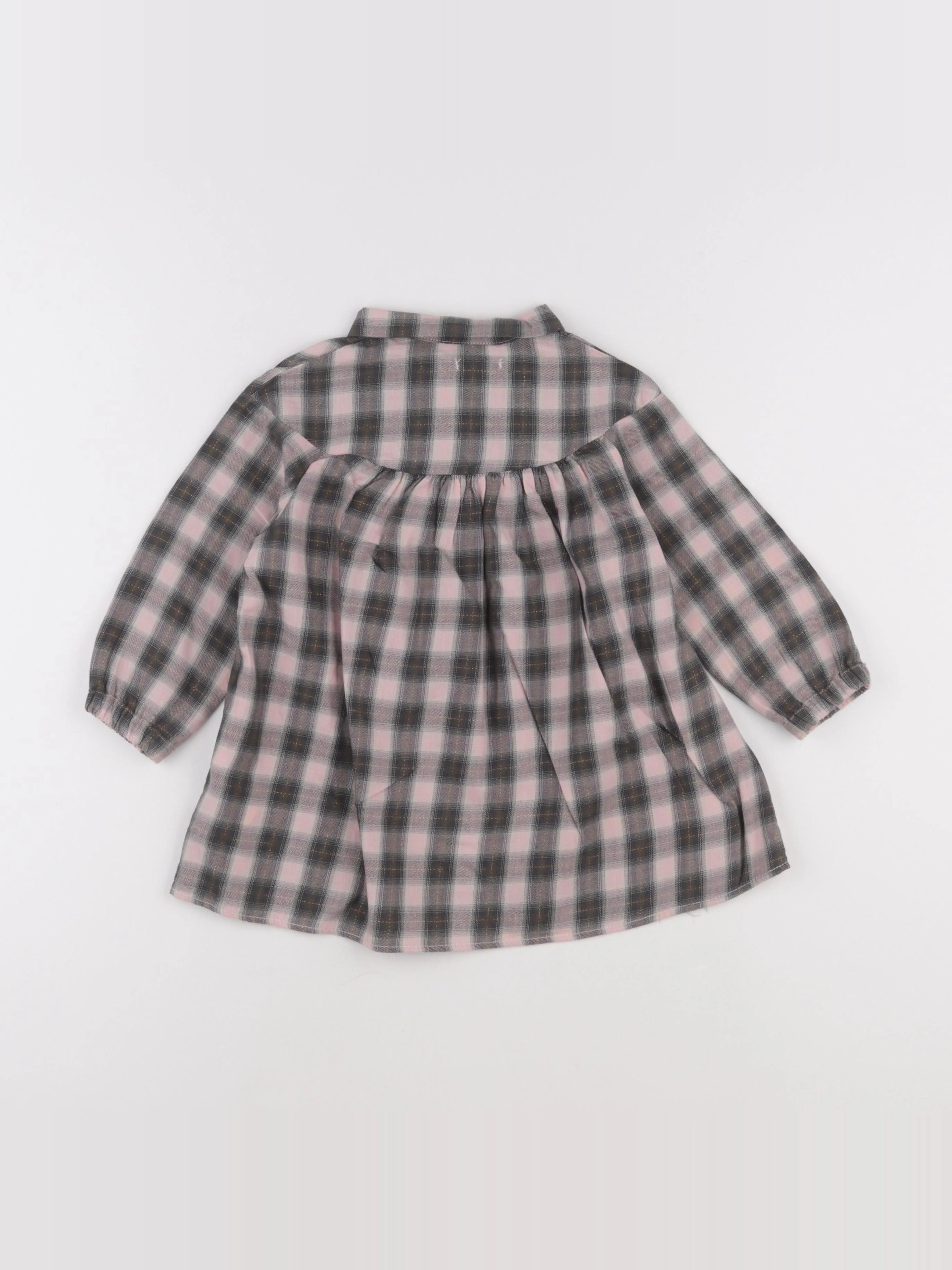 IKKS - robe rose, gris - 2 ans