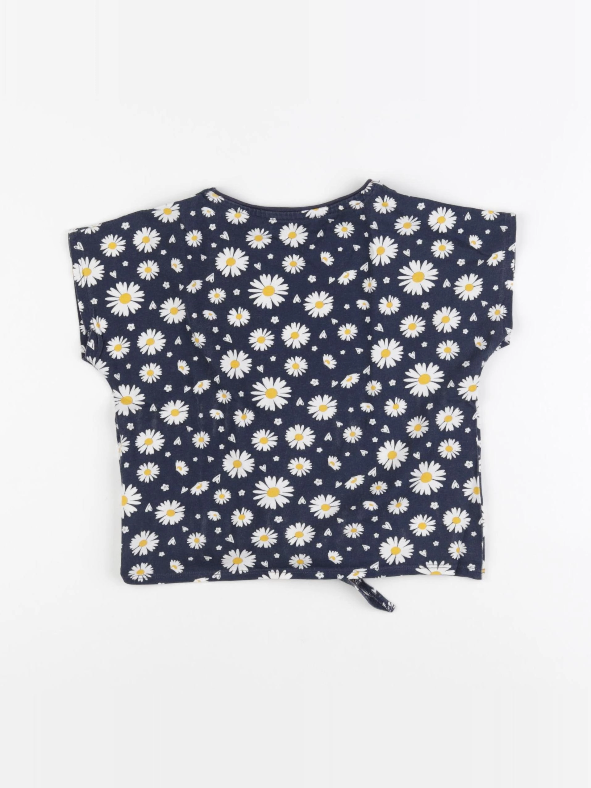 Vertbaudet - tee-shirt bleu, jaune - 5 ans