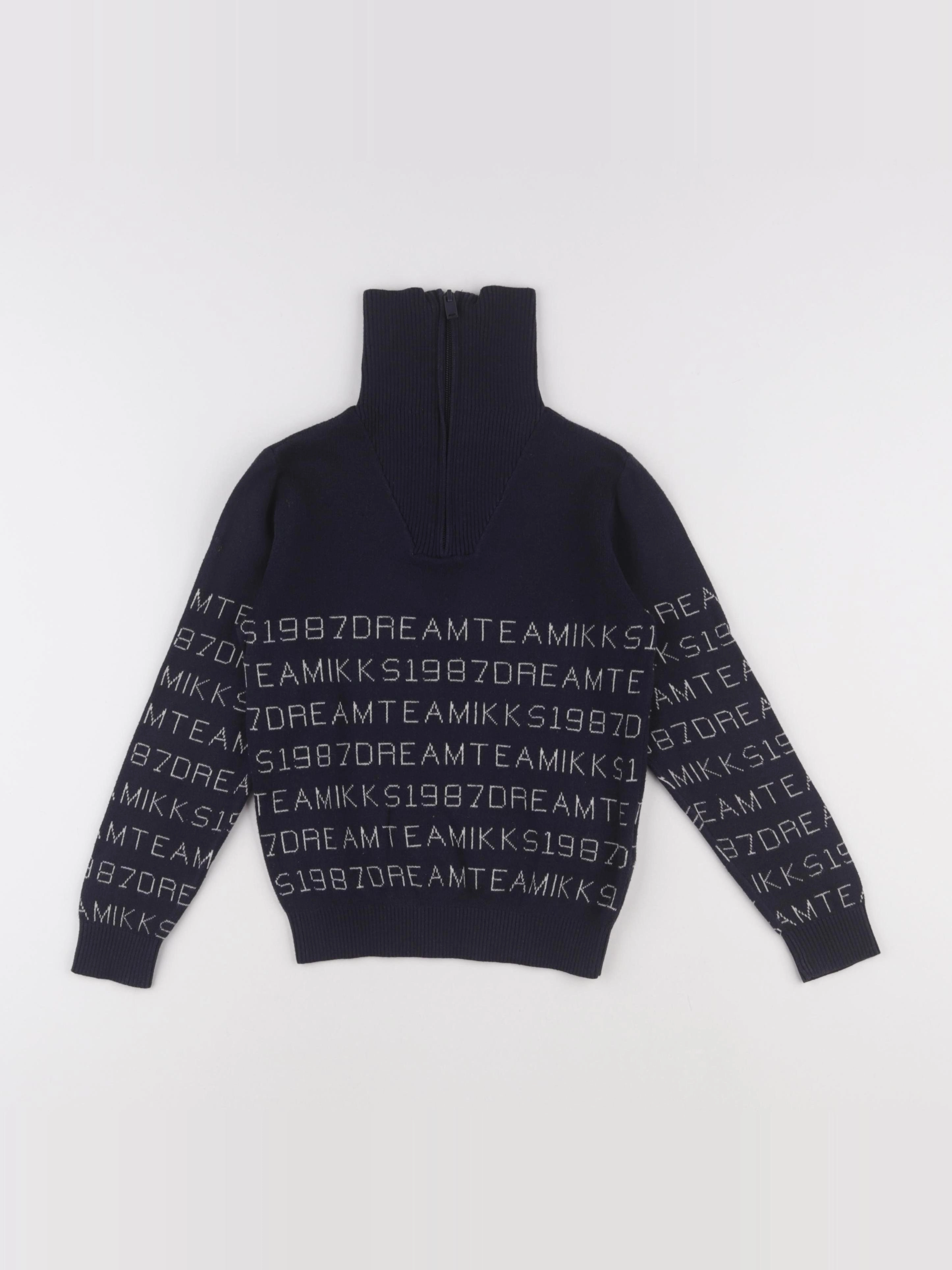 IKKS - pull bleu - 6 ans