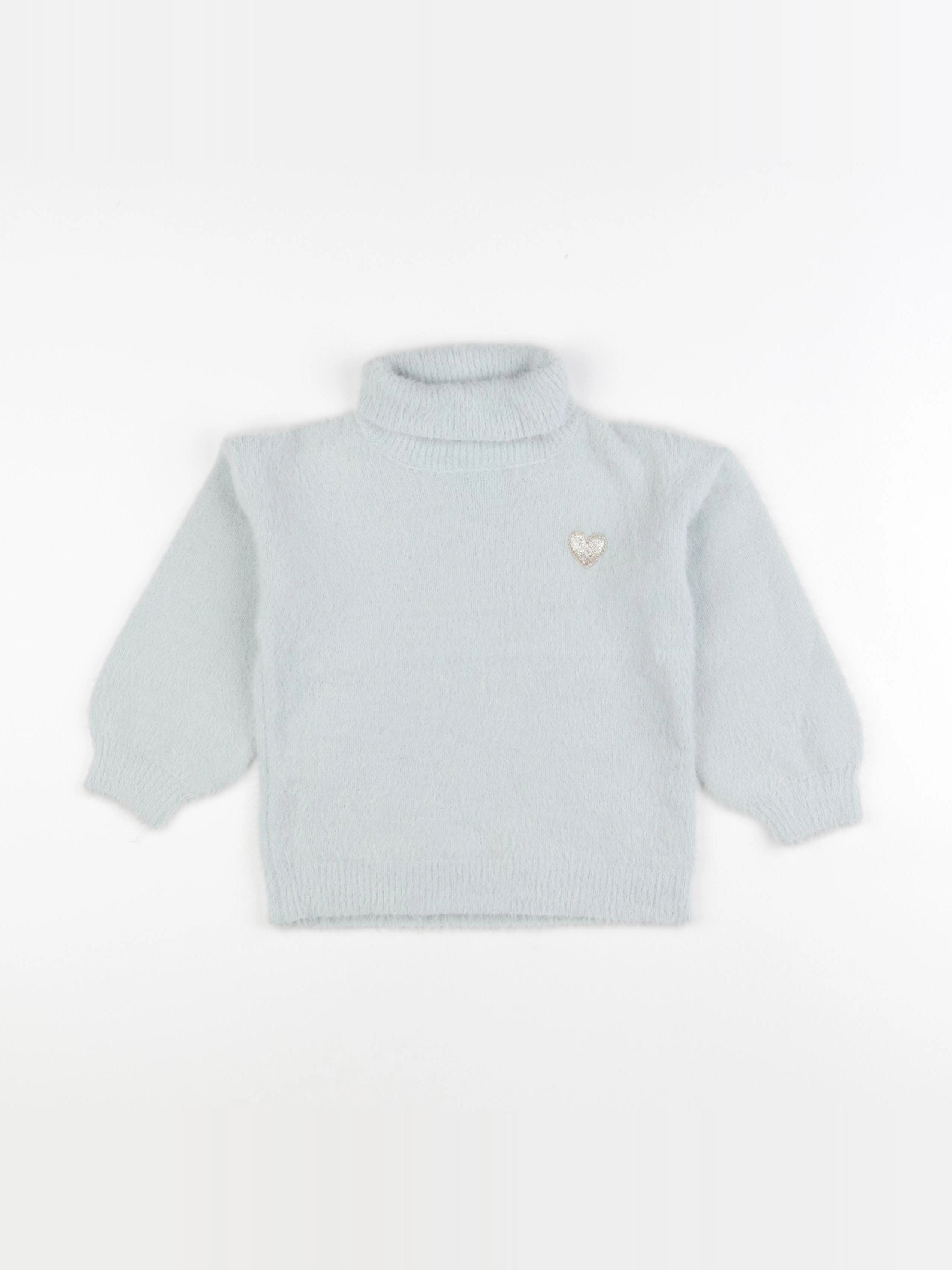 Vertbaudet - pull bleu - 4 ans