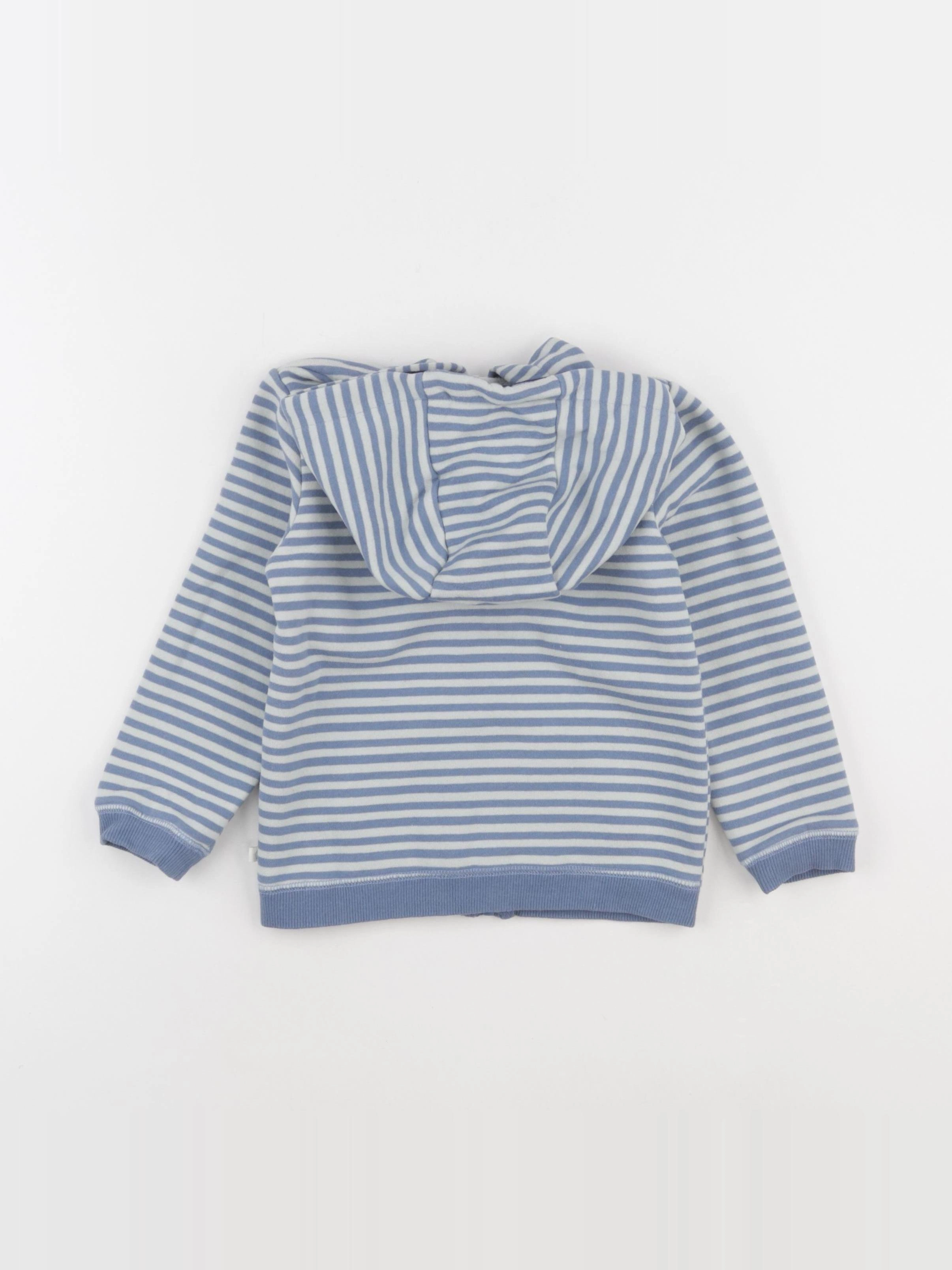 Cadet Rousselle - sweat bleu - 36 mois
