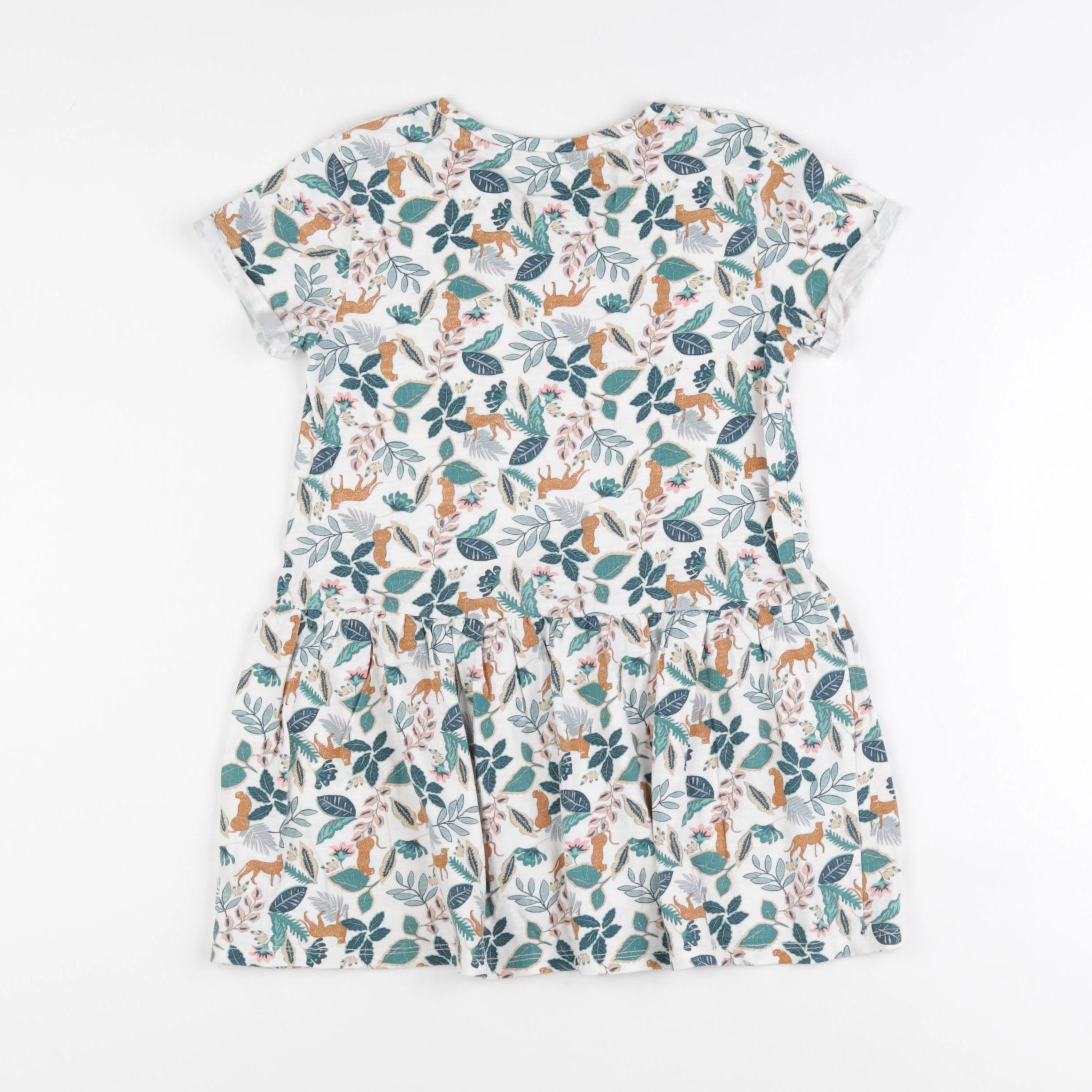 Vertbaudet - robe multicolore - 5 ans