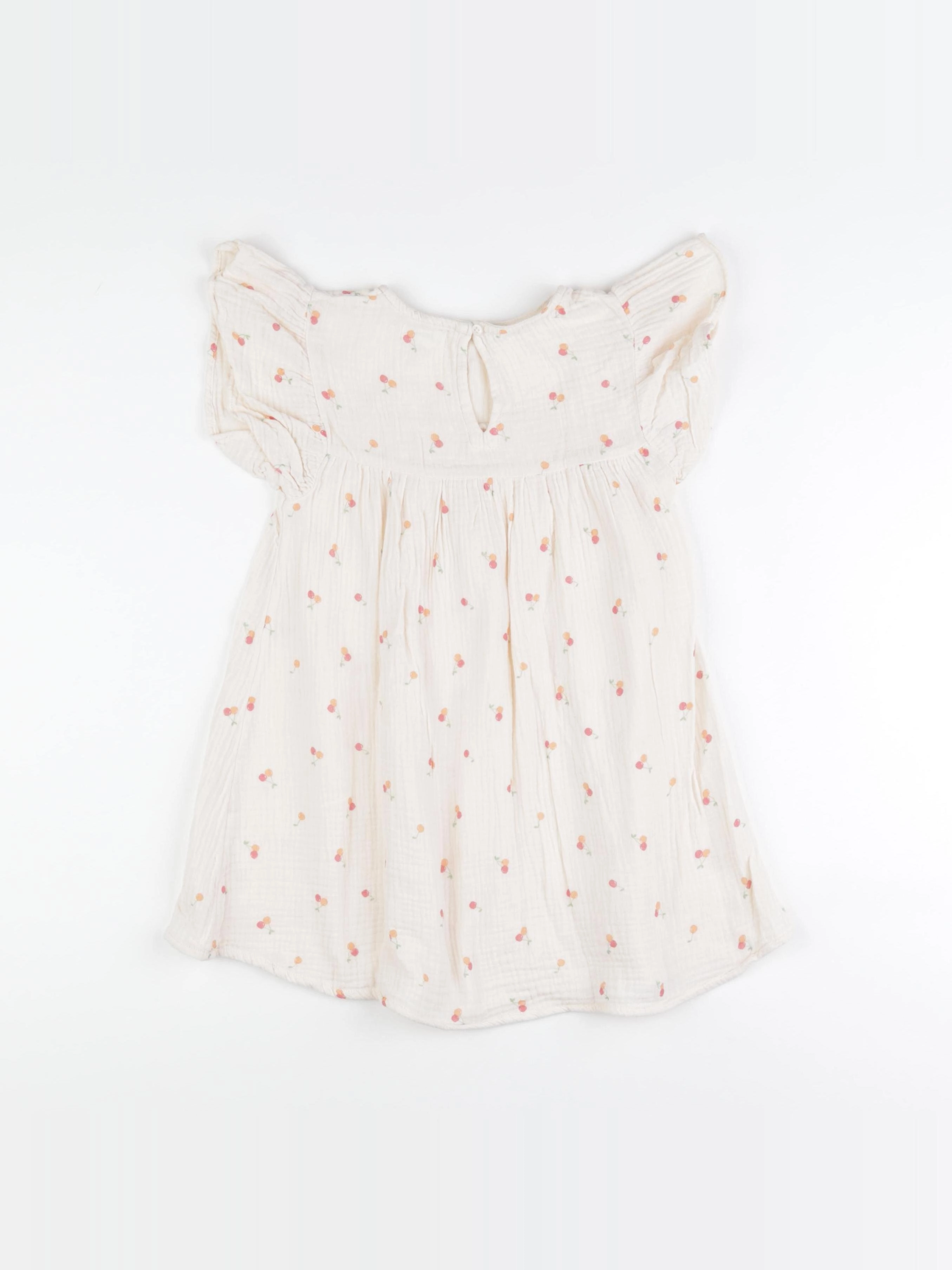 Vertbaudet - robe beige - 5 ans