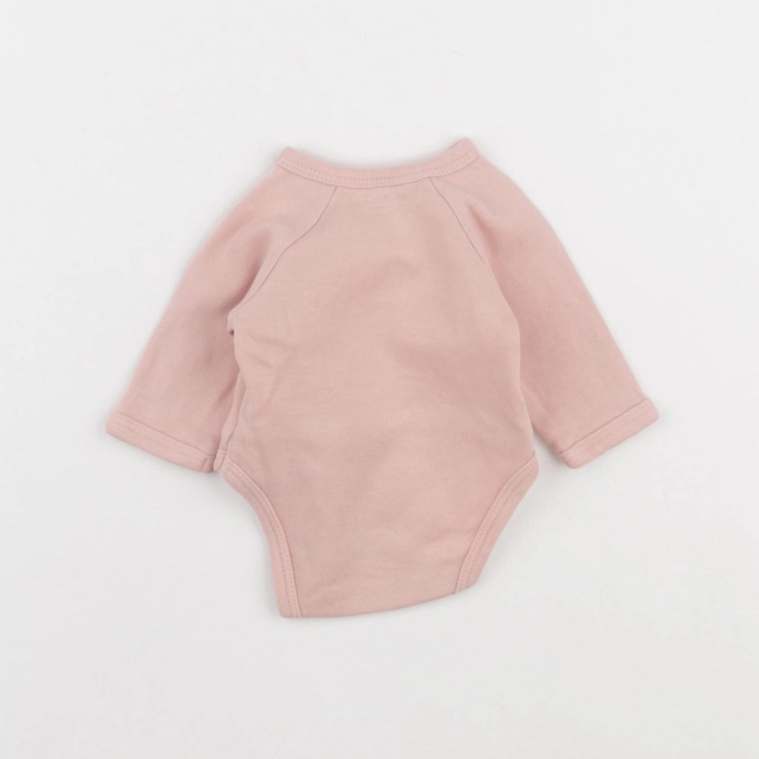 Vertbaudet - body rose - 0 mois