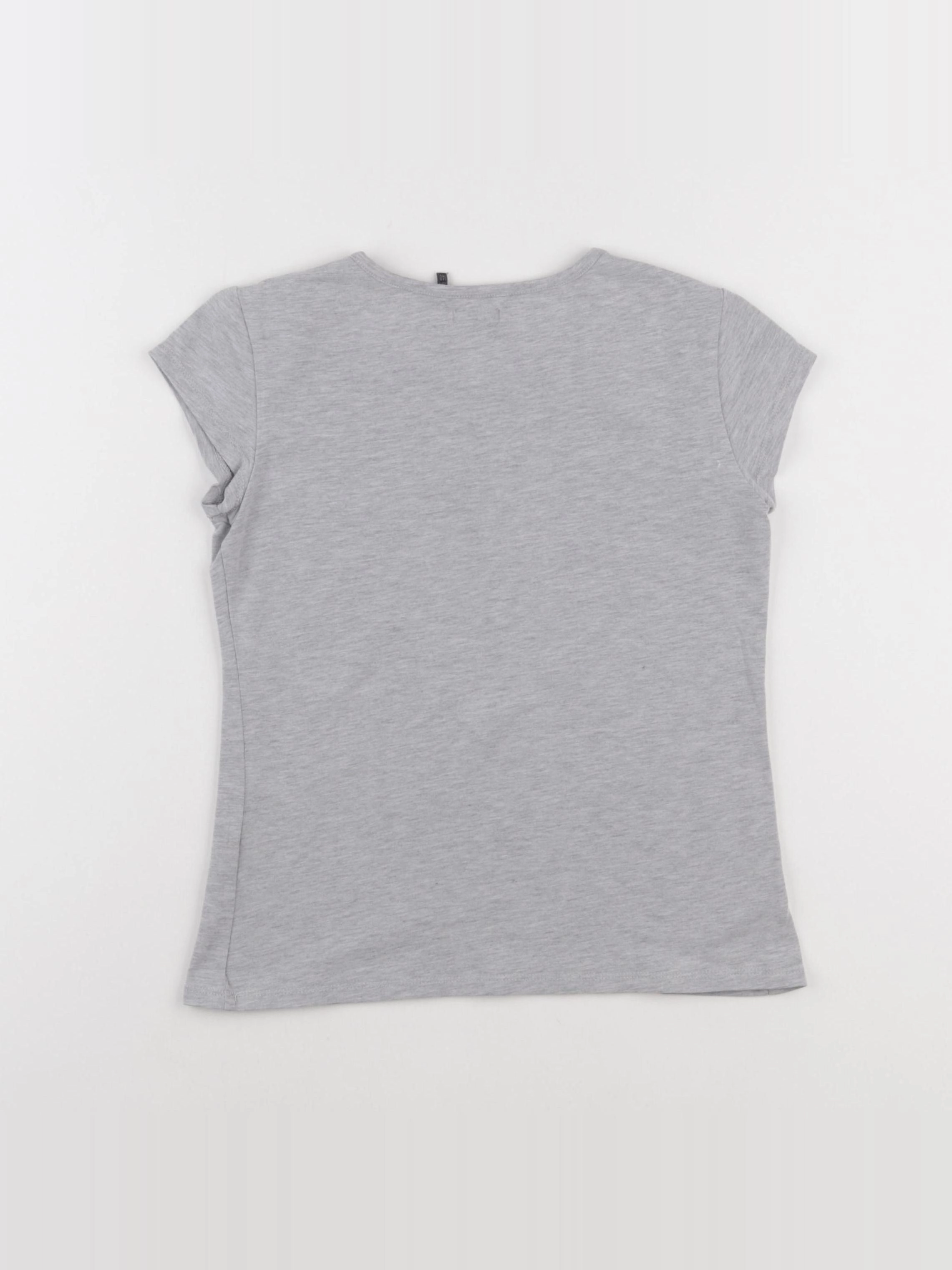 IKKS - tee-shirt gris - 10 ans