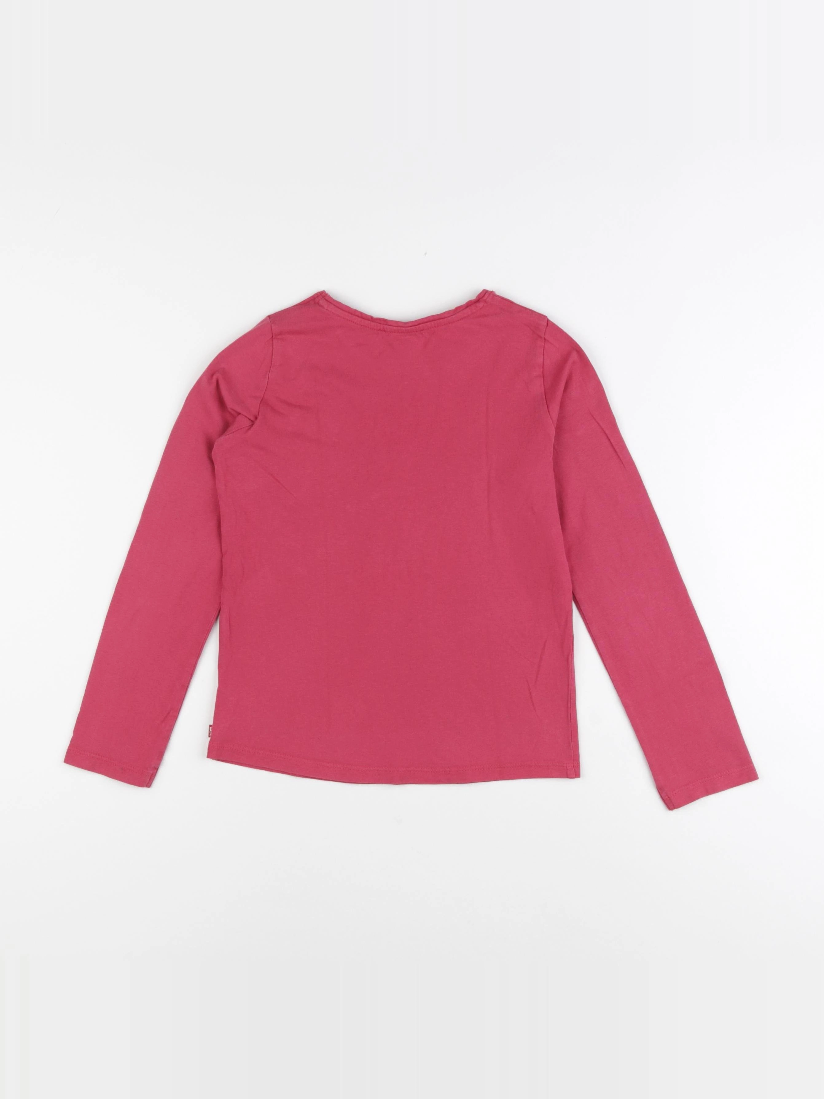 Okaidi - tee-shirt rose - 8 ans