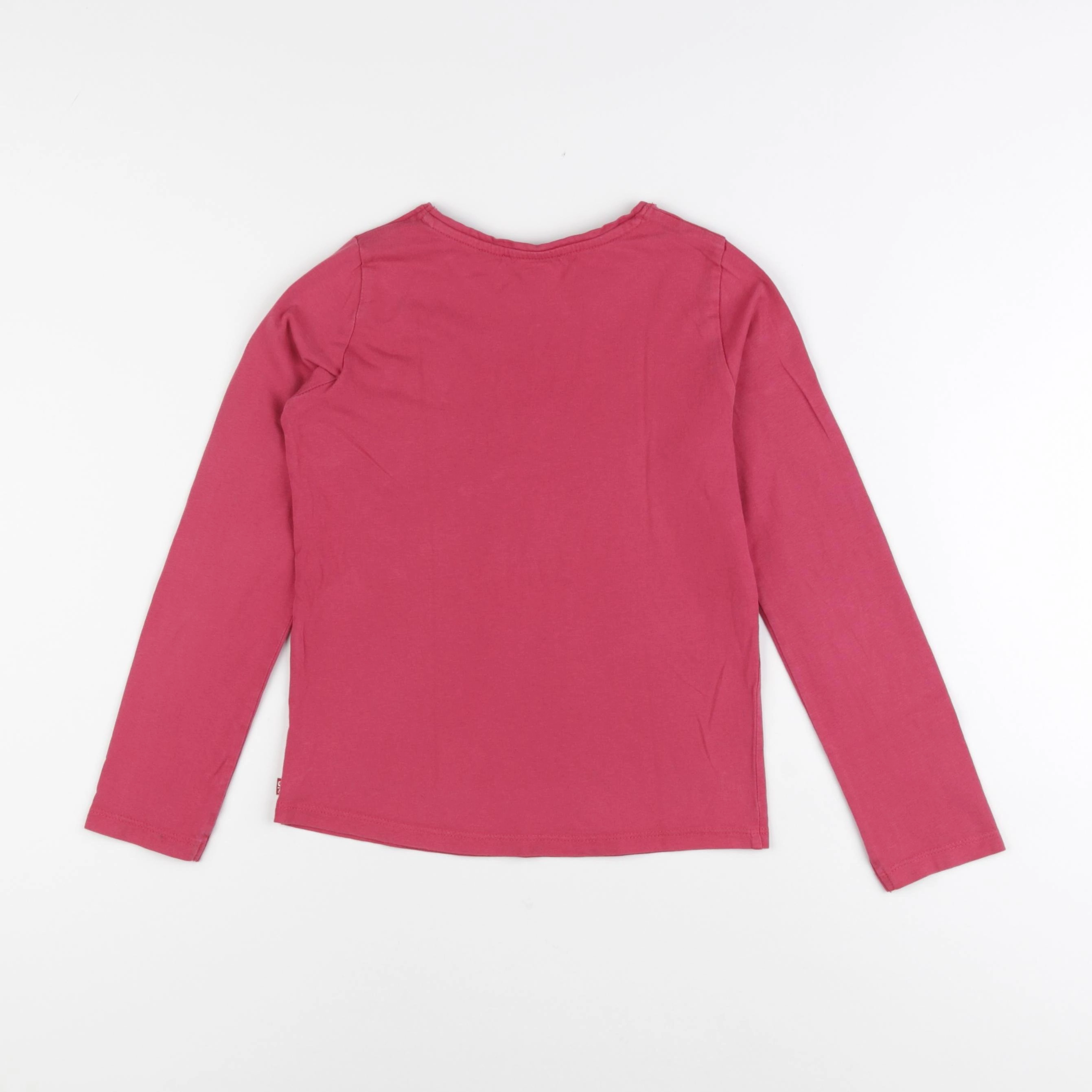 Okaidi - tee-shirt rose - 8 ans