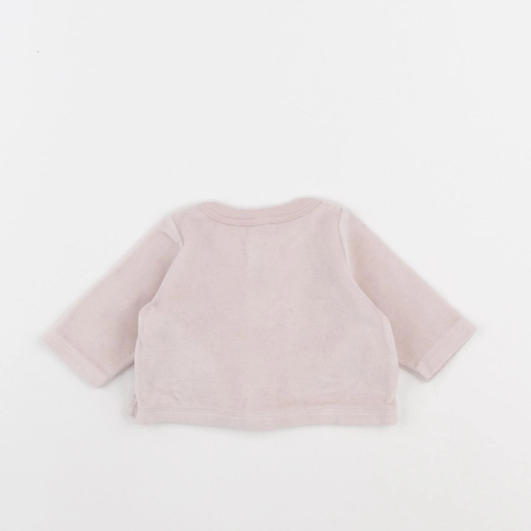 Petit Bateau - sweat rose - 0 mois