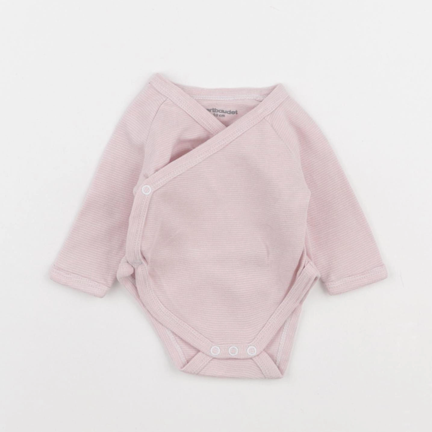 Vertbaudet - body rose - 0 mois