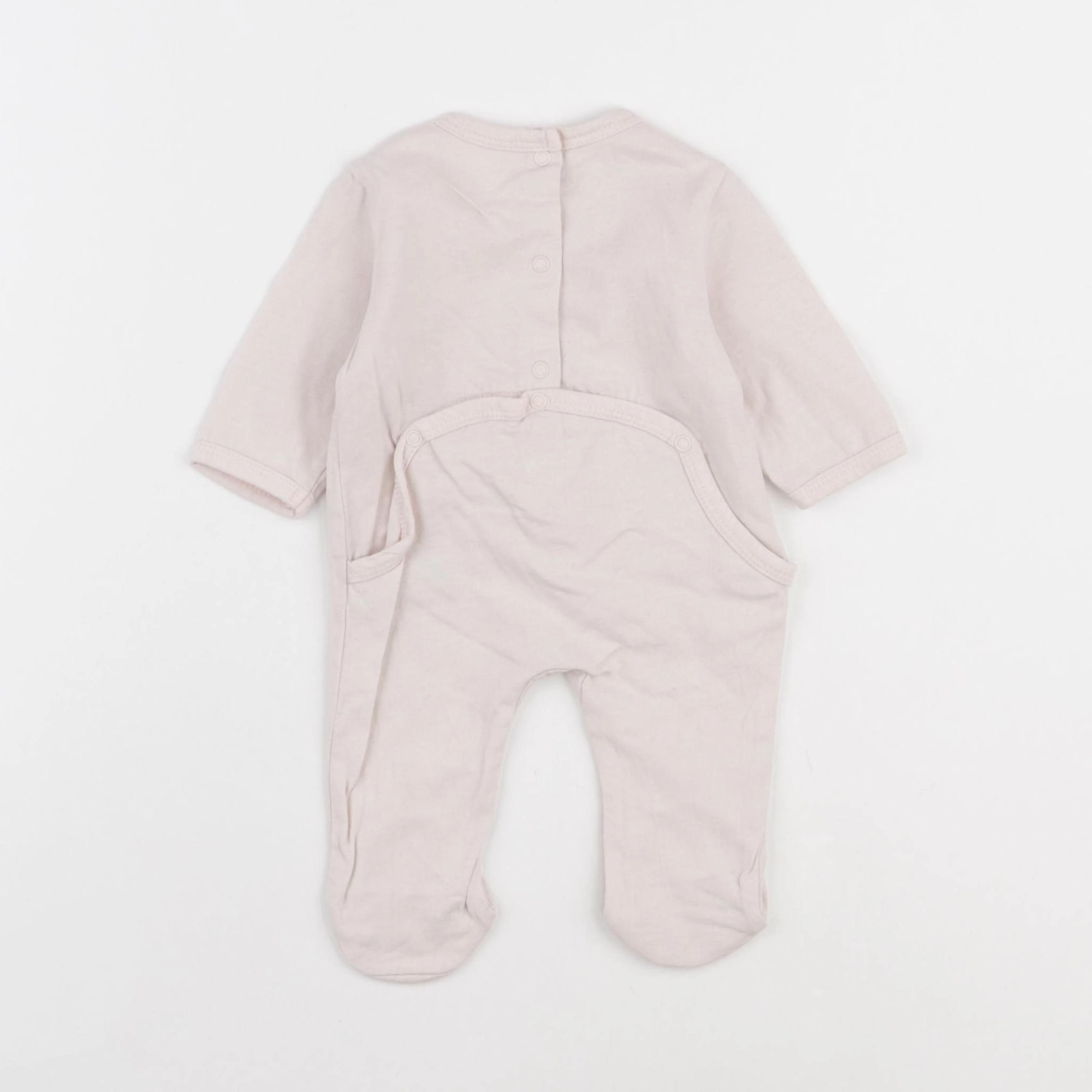 Vertbaudet - pyjama coton rose - 1 mois