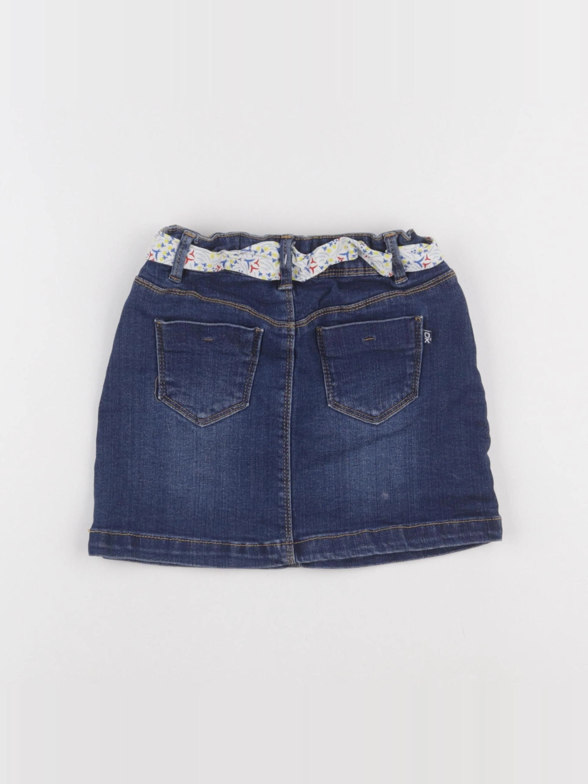 Okaidi - jupe bleu - 4 ans